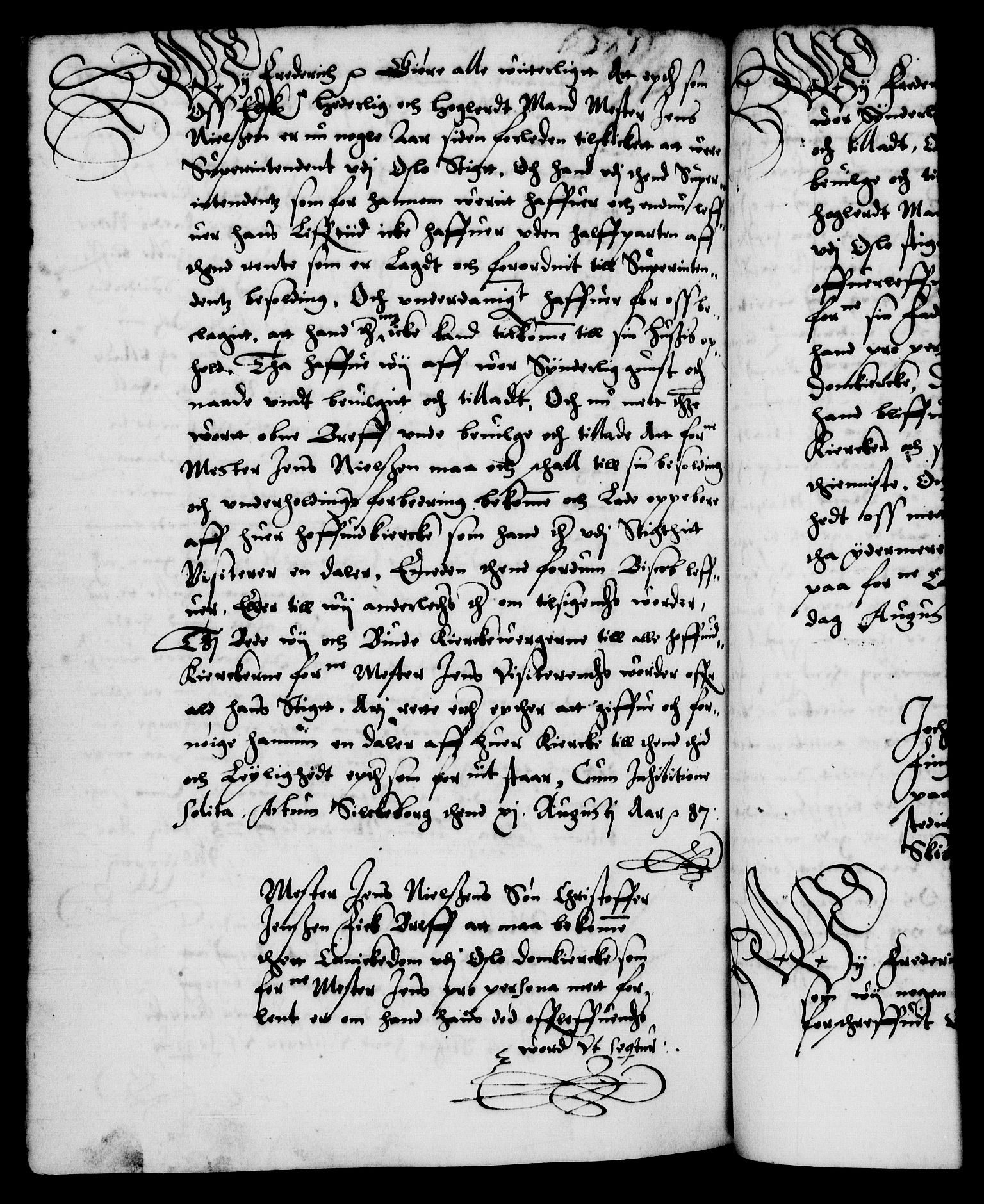 Danske Kanselli 1572-1799, RA/EA-3023/F/Fc/Fca/Fcaa/L0001: Norske registre (mikrofilm), 1572-1588, p. 618b
