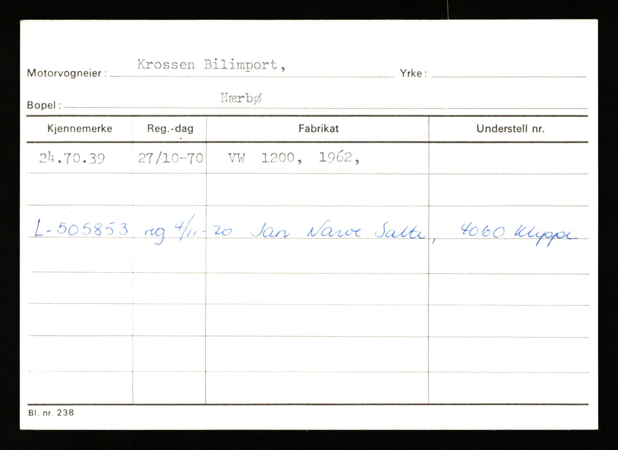 Stavanger trafikkstasjon, AV/SAST-A-101942/0/G/L0011: Registreringsnummer: 240000 - 363477, 1930-1971, p. 299