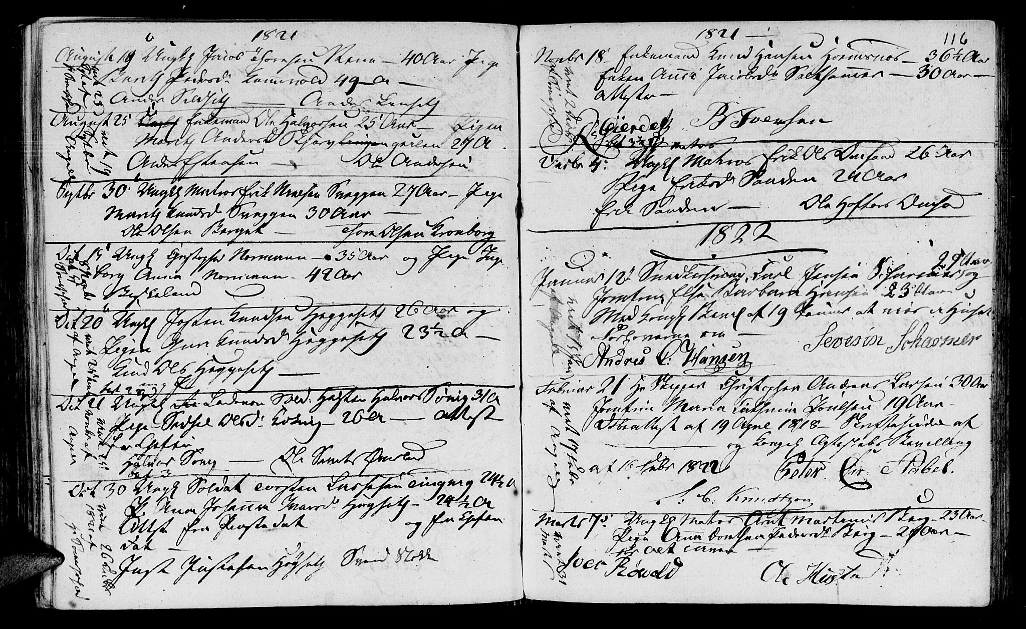 Ministerialprotokoller, klokkerbøker og fødselsregistre - Møre og Romsdal, AV/SAT-A-1454/568/L0795: Parish register (official) no. 568A04, 1802-1845, p. 116