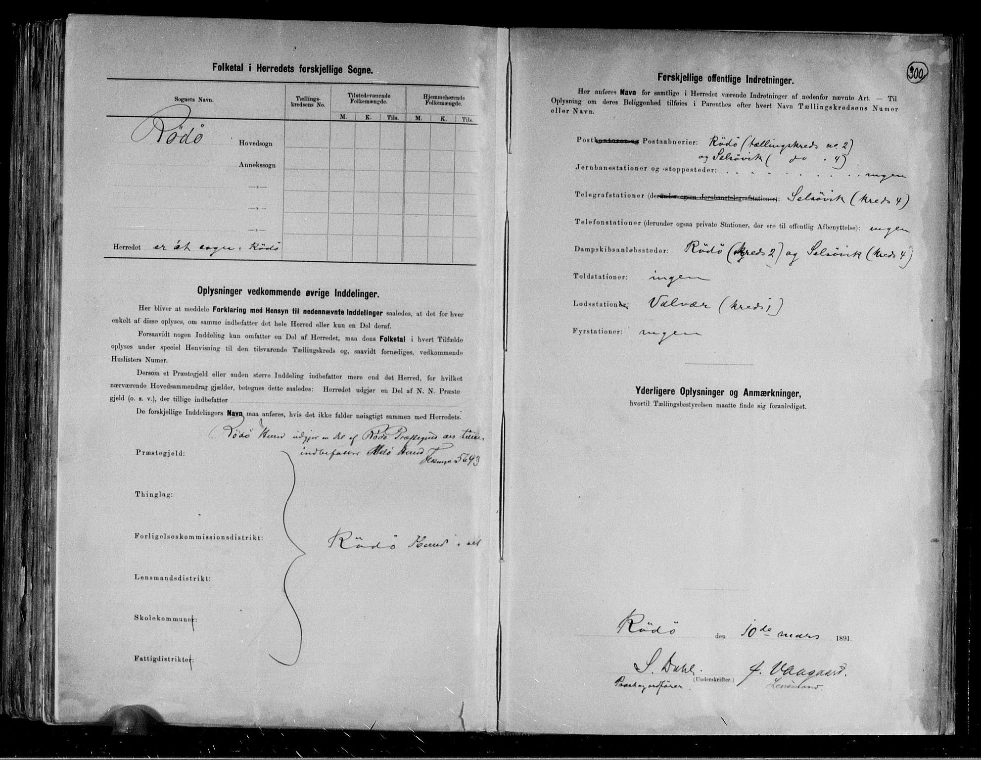 RA, 1891 census for 1836 Rødøy, 1891, p. 3