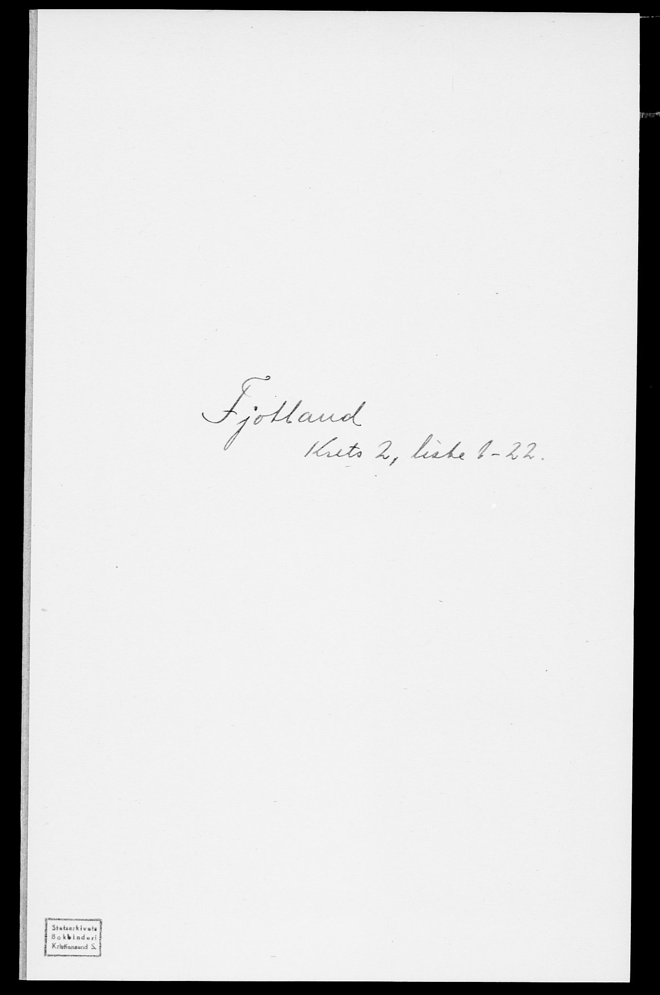 SAK, 1875 census for 1036P Fjotland, 1875, p. 113