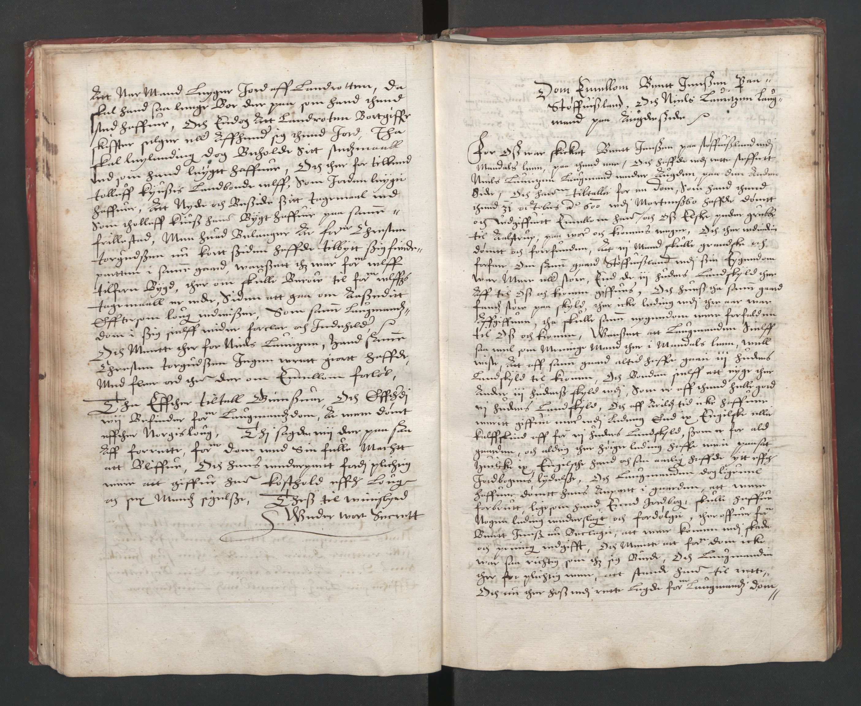Herredagen 1539-1664  (Kongens Retterting), AV/RA-EA-2882/A/L0006: Dombok, 1604
