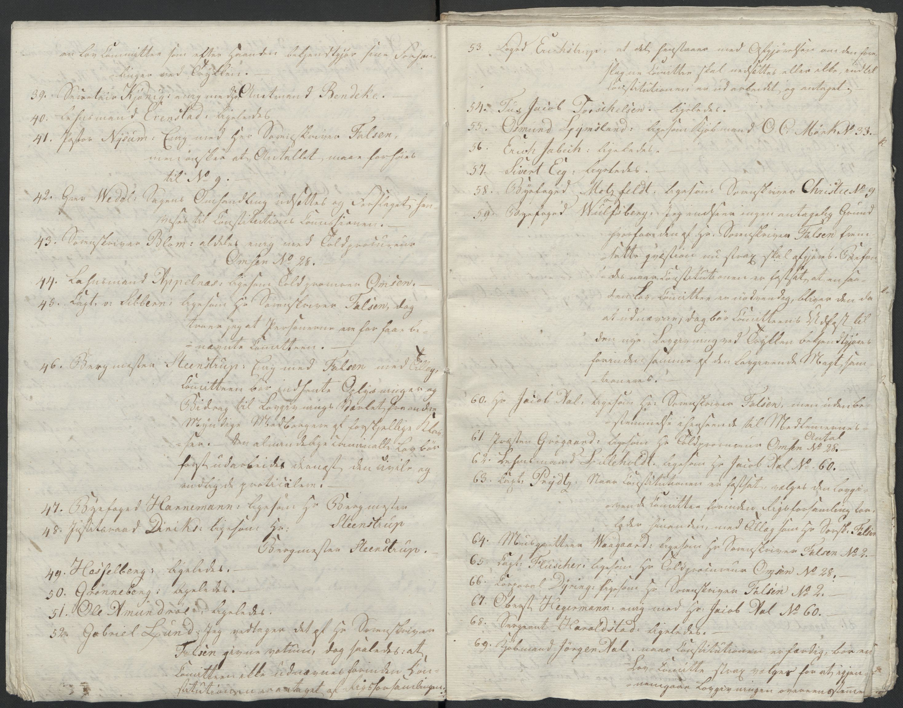 Christie, Wilhelm Frimann Koren, AV/RA-PA-0014/F/L0004: Christies dokumenter fra 1814, 1814, p. 64