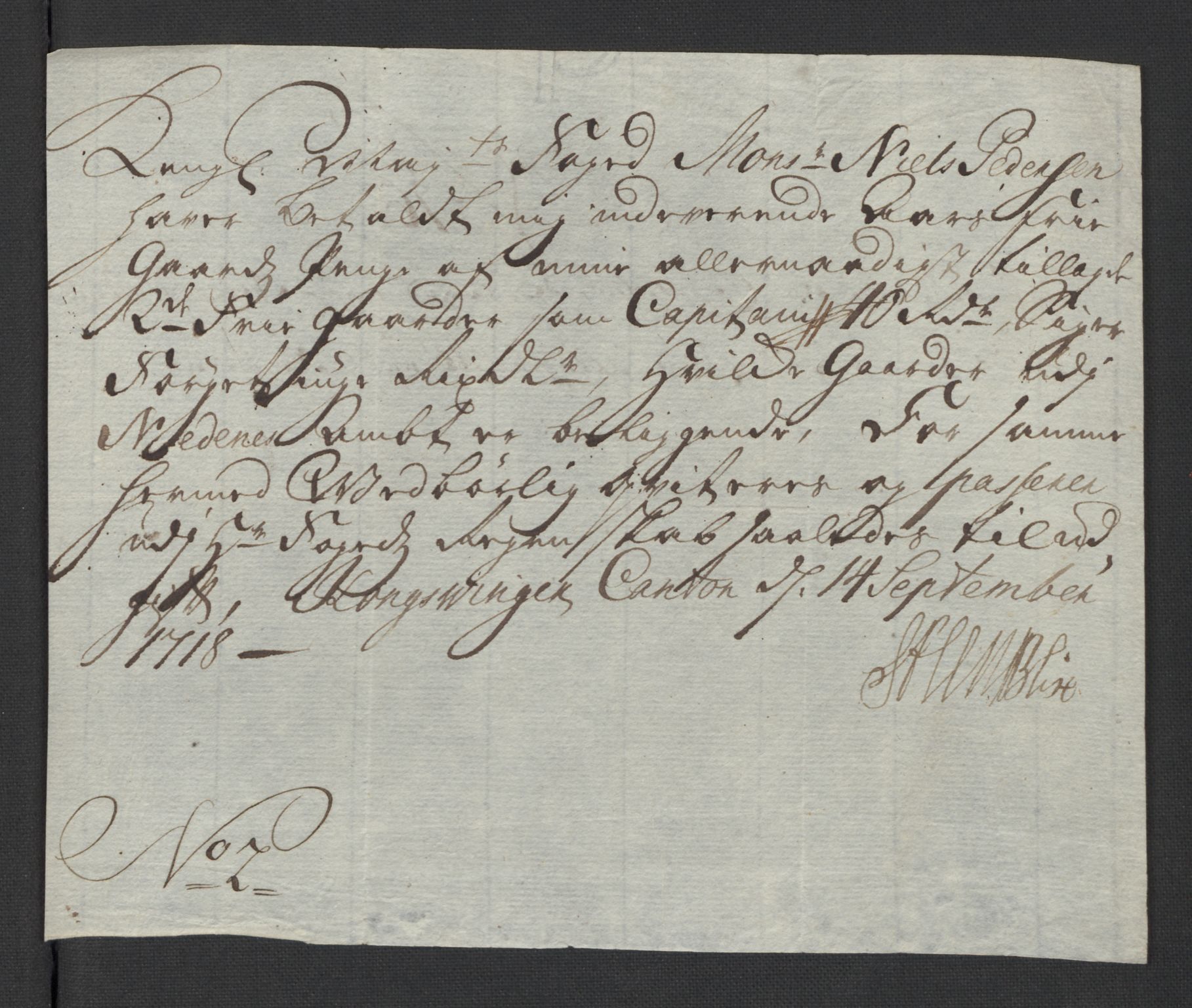 Rentekammeret inntil 1814, Reviderte regnskaper, Fogderegnskap, AV/RA-EA-4092/R39/L2327: Fogderegnskap Nedenes, 1718, p. 230