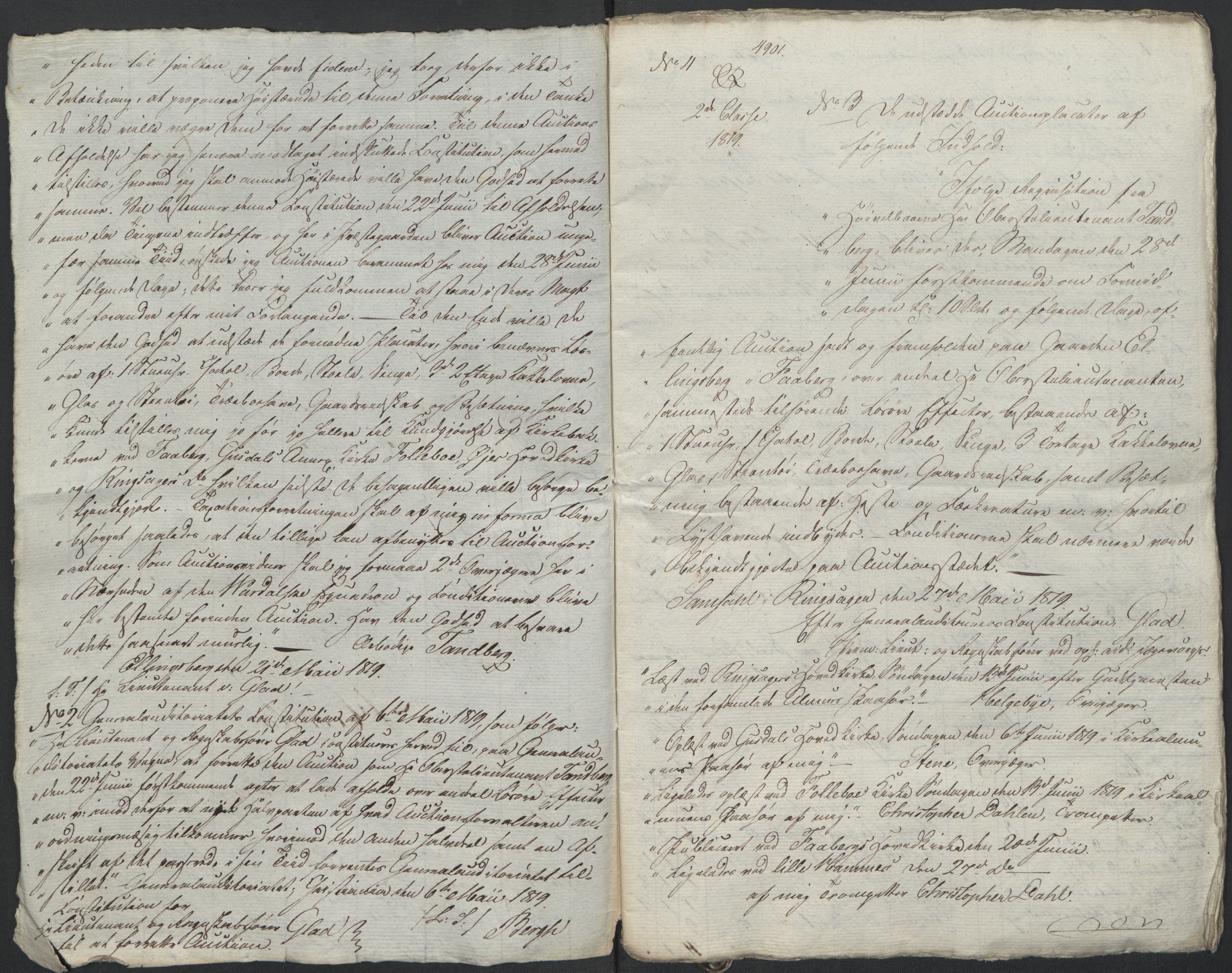 Forsvaret, Generalauditøren, AV/RA-RAFA-1772/F/Fj/Fja/L0035: --, 1781-1819, p. 421