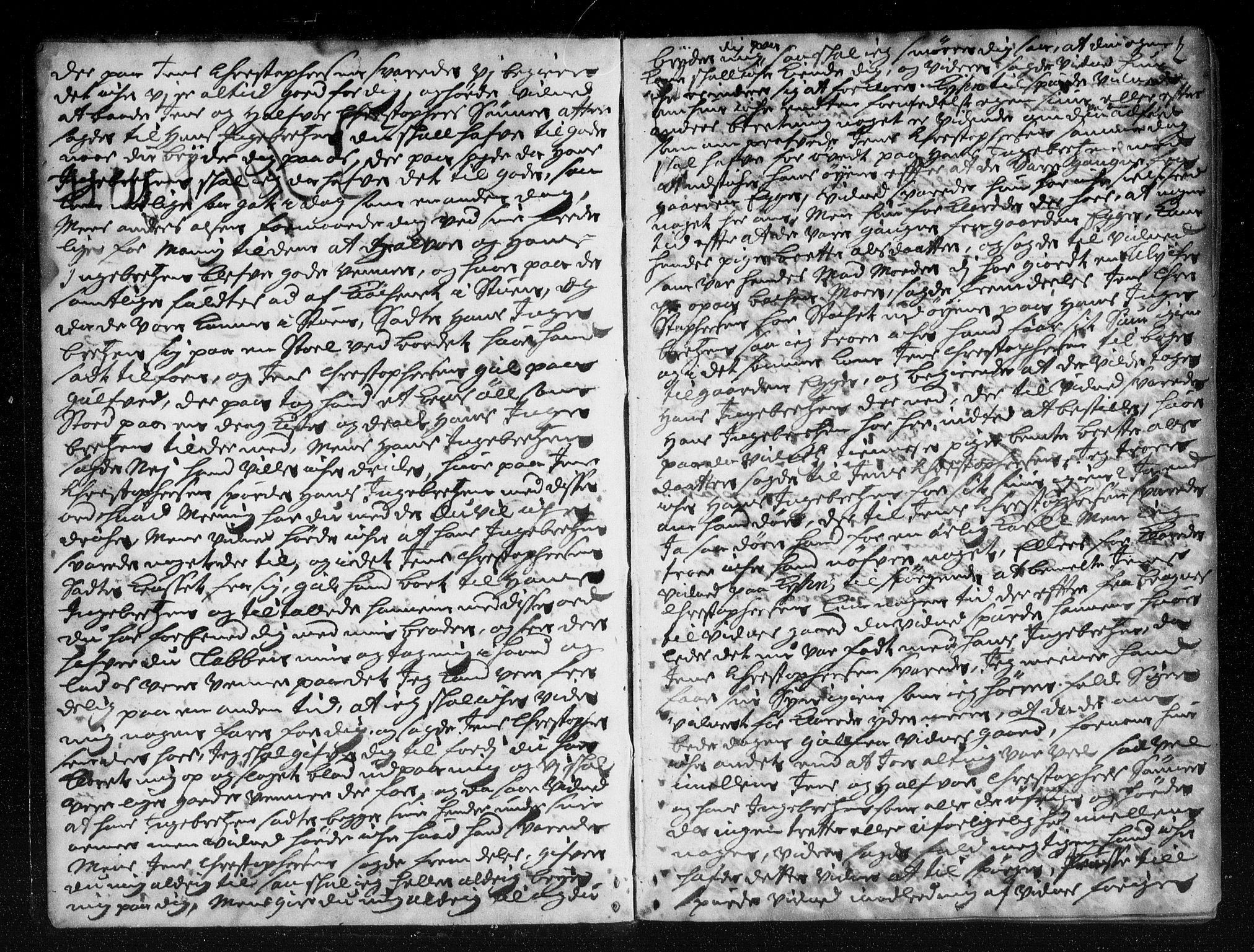 Lier, Røyken og Hurum sorenskriveri, SAKO/A-89/F/Fa/L0048: Tingbok, 1736-1738, p. 2