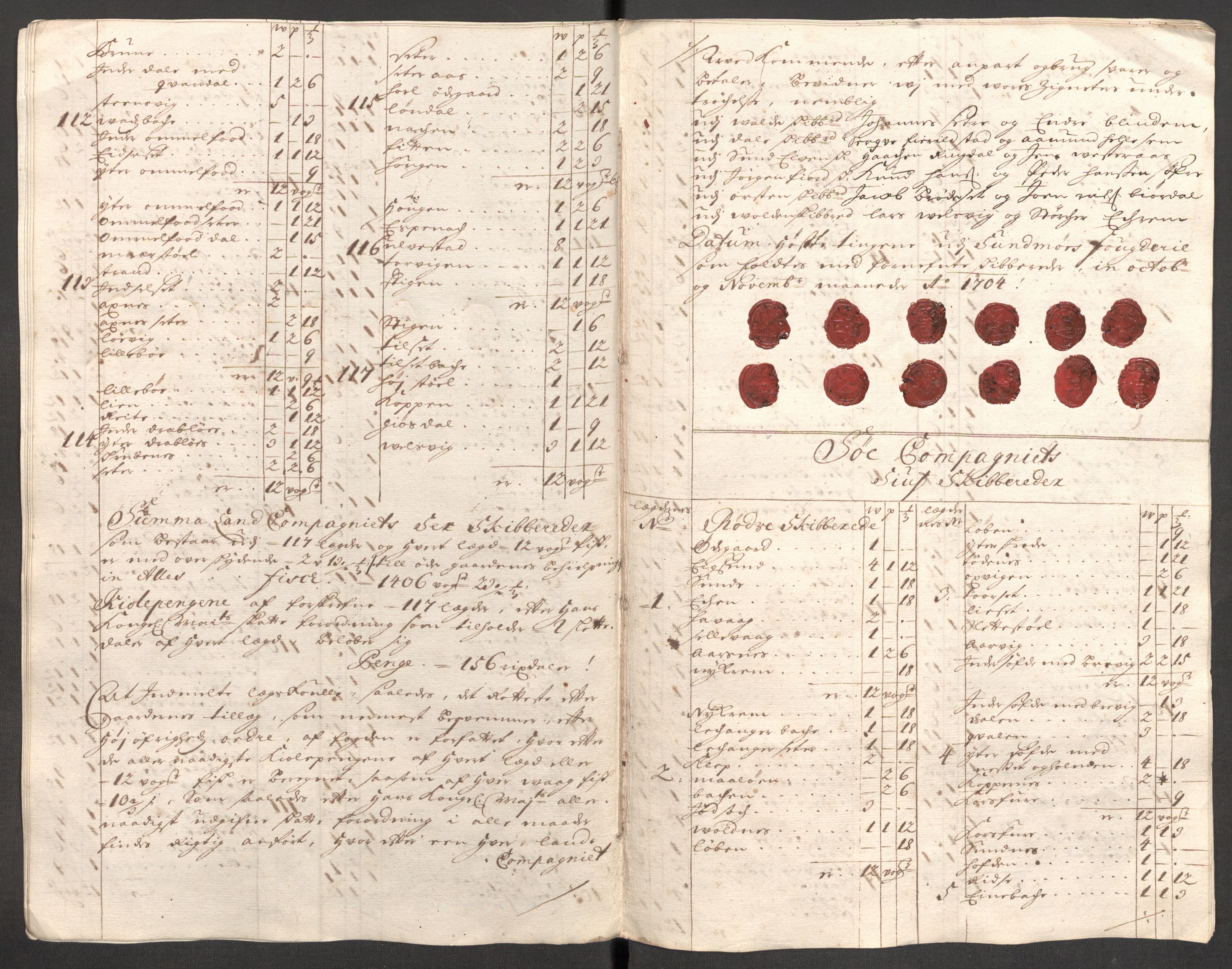 Rentekammeret inntil 1814, Reviderte regnskaper, Fogderegnskap, AV/RA-EA-4092/R54/L3560: Fogderegnskap Sunnmøre, 1704-1705, p. 42