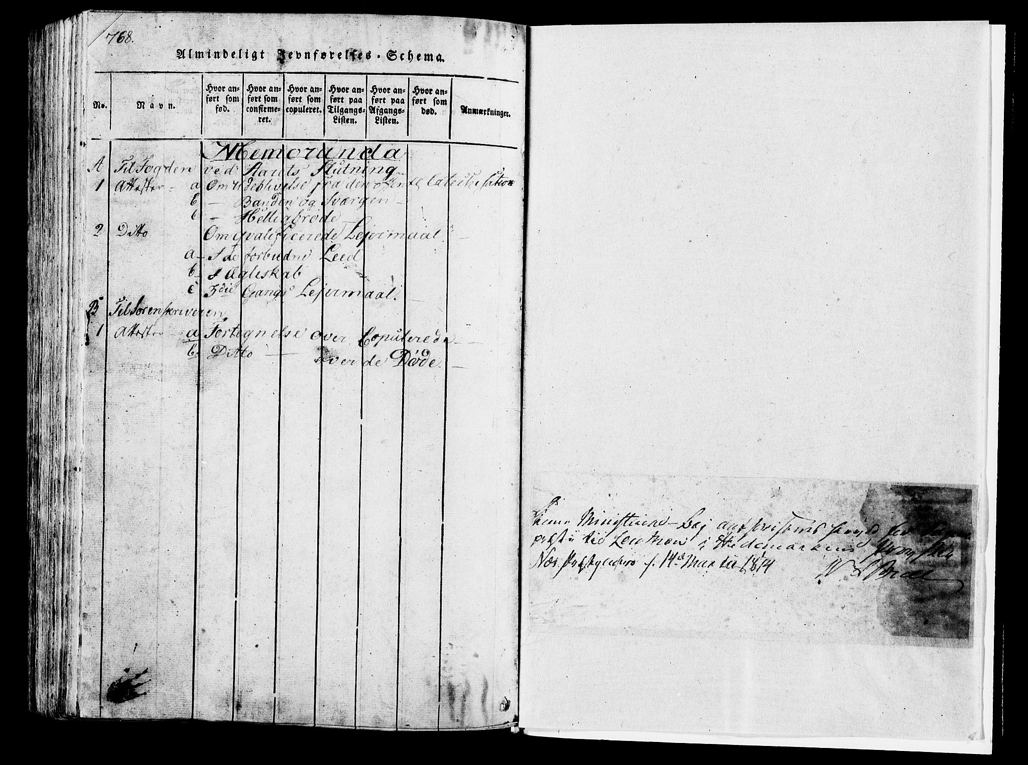 Løten prestekontor, SAH/PREST-022/K/Ka/L0005: Parish register (official) no. 5, 1814-1832, p. 768-769