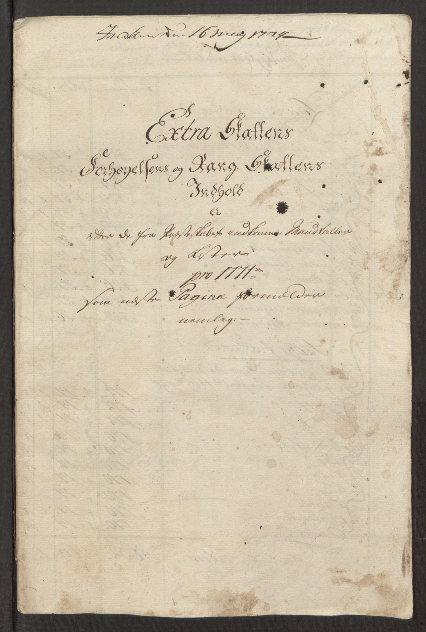 Rentekammeret inntil 1814, Reviderte regnskaper, Fogderegnskap, RA/EA-4092/R32/L1960: Ekstraskatten Jarlsberg grevskap, 1762-1772, p. 202