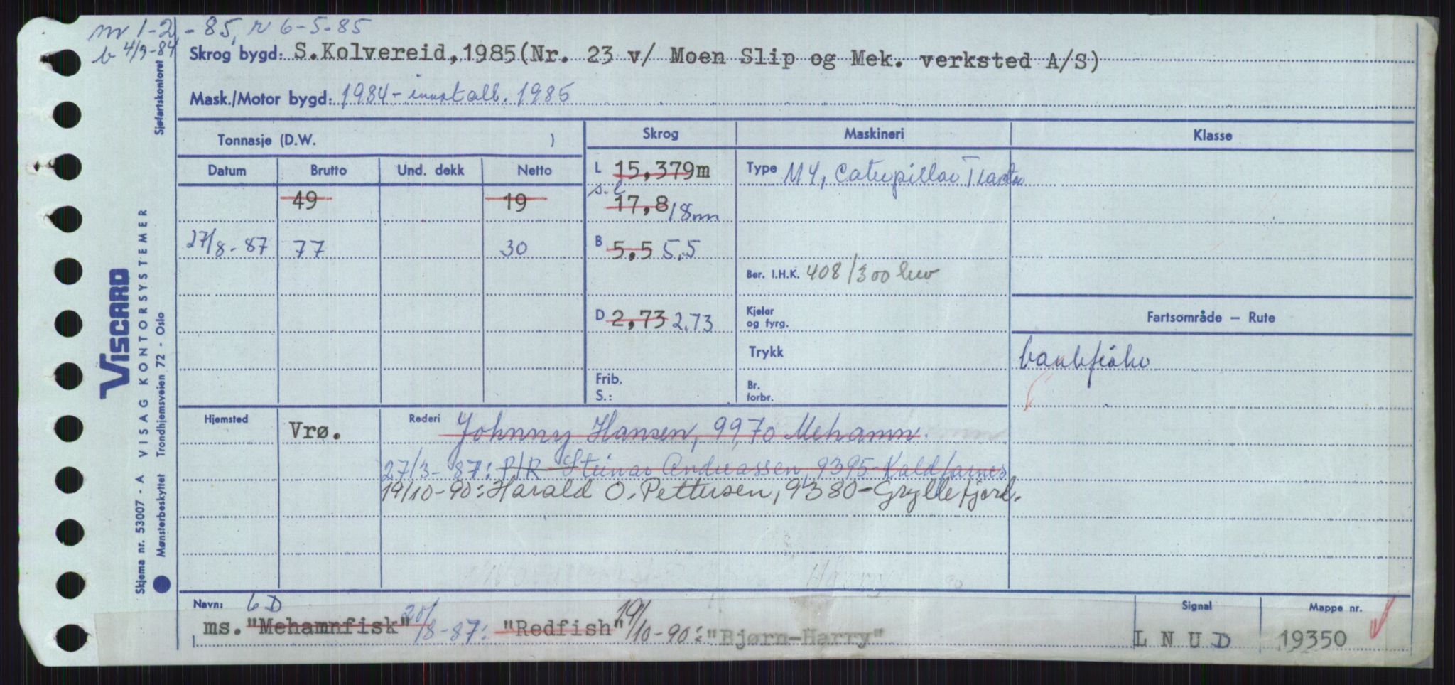 Sjøfartsdirektoratet med forløpere, Skipsmålingen, AV/RA-S-1627/H/Ha/L0001/0002: Fartøy, A-Eig / Fartøy Bjør-Eig, p. 15