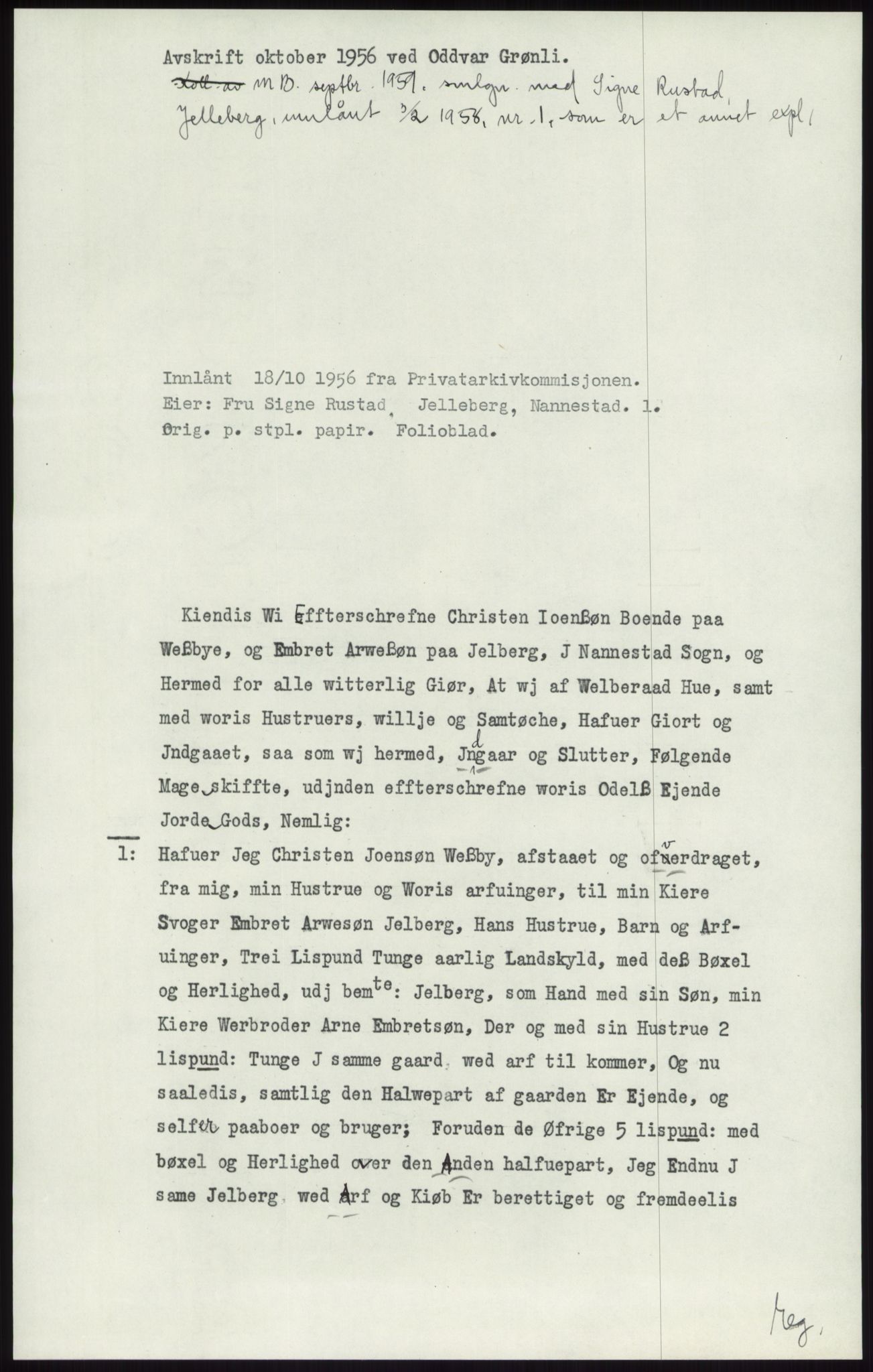 Samlinger til kildeutgivelse, Diplomavskriftsamlingen, RA/EA-4053/H/Ha, p. 1198