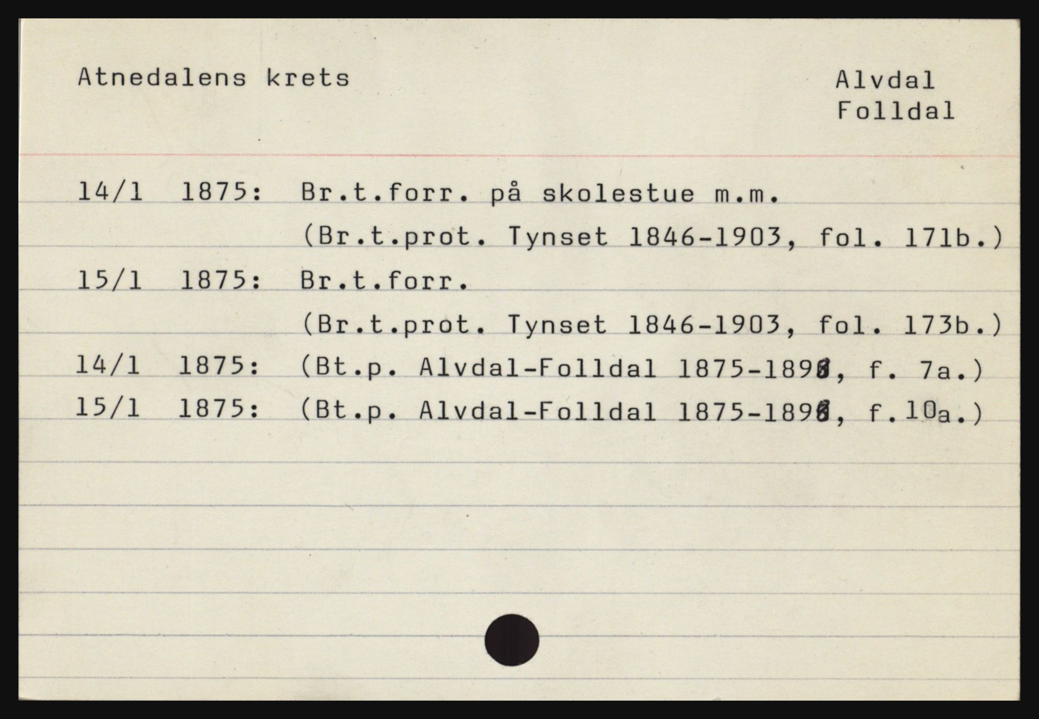 Norges Brannkasse, Alvdal og Folldal, SAH/NBRANA-026, p. 2