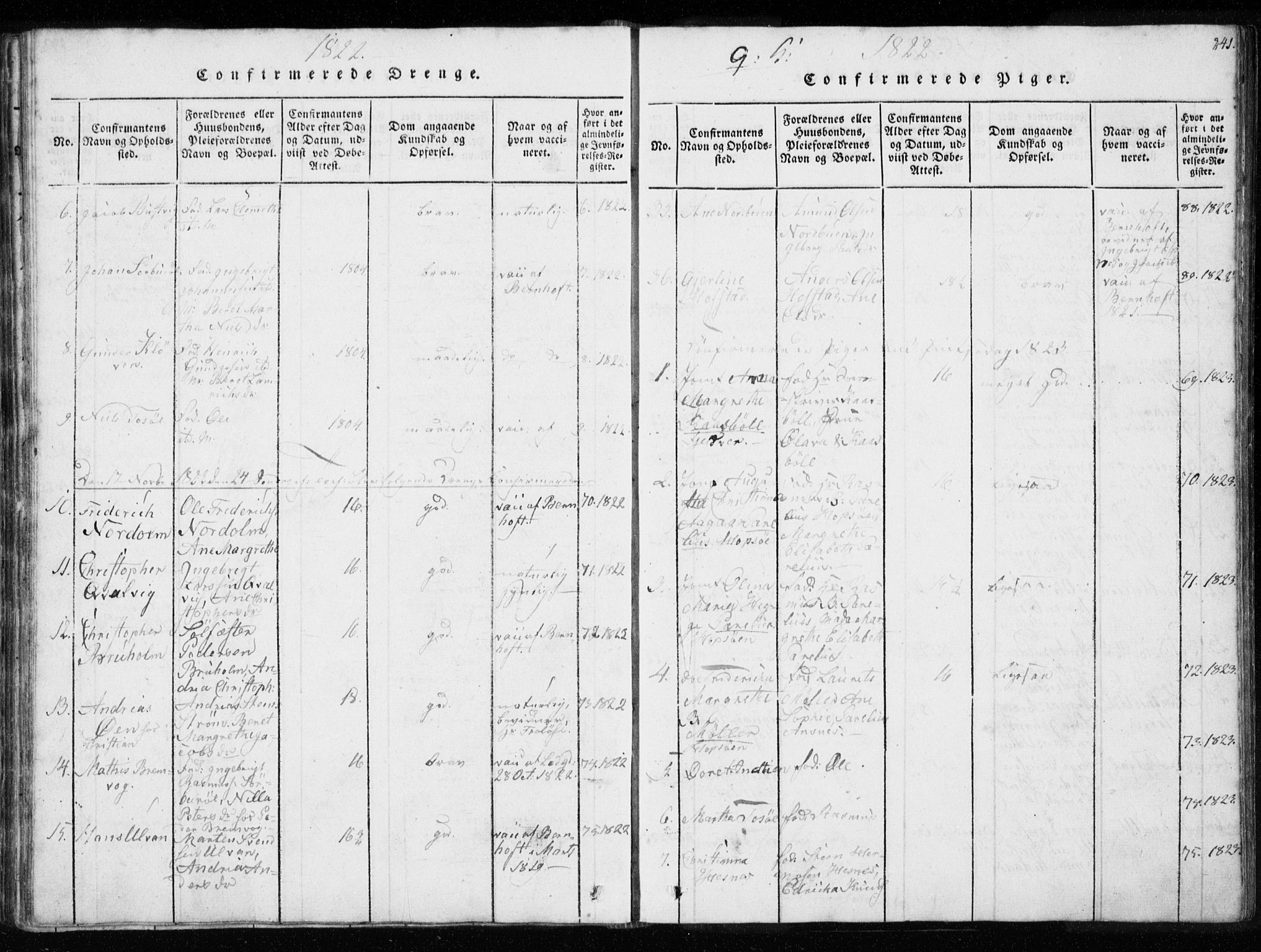 Ministerialprotokoller, klokkerbøker og fødselsregistre - Sør-Trøndelag, SAT/A-1456/634/L0527: Parish register (official) no. 634A03, 1818-1826, p. 241