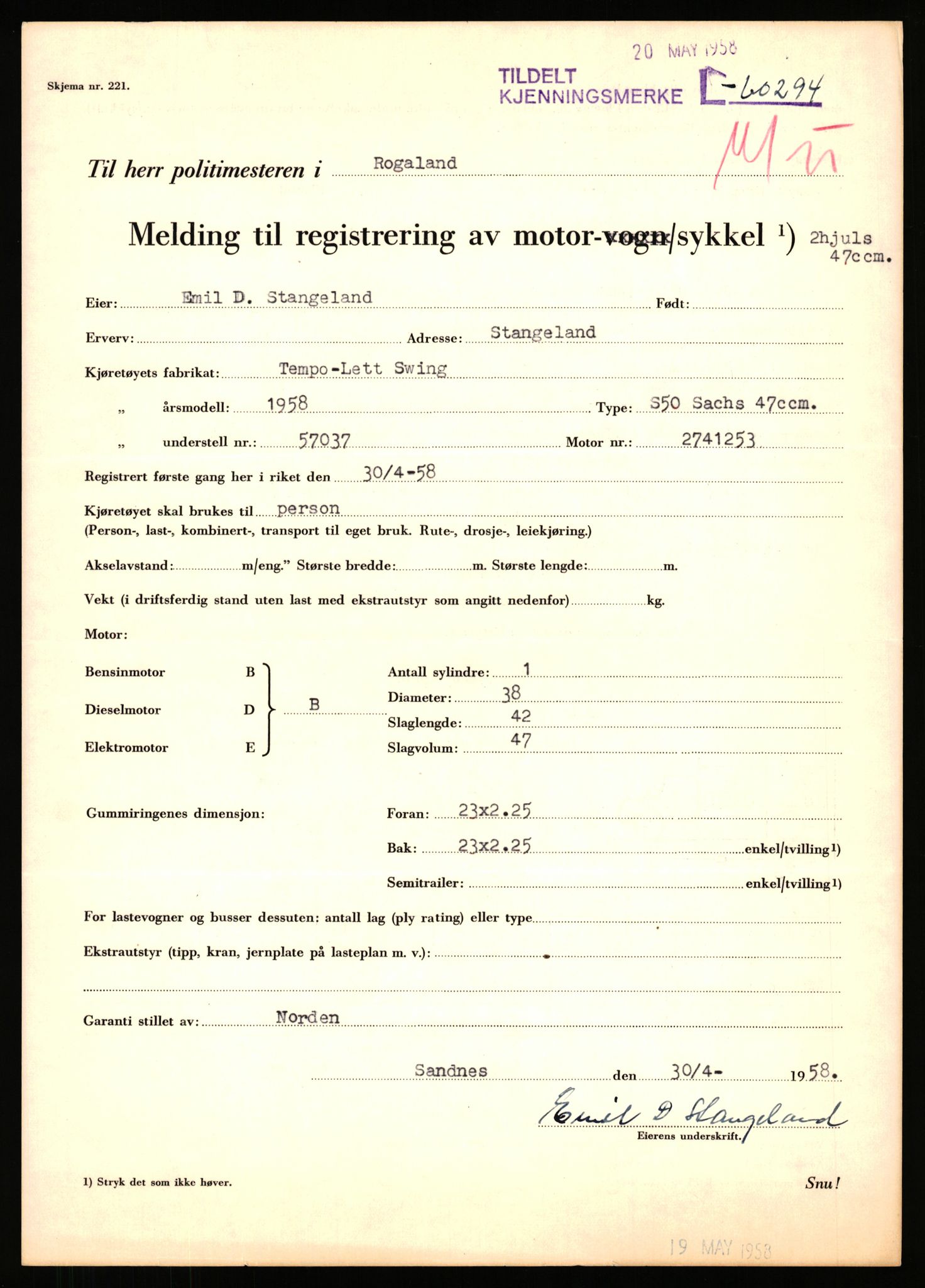 Stavanger trafikkstasjon, AV/SAST-A-101942/0/F/L0059: L-60000 - L-60699, 1930-1971, p. 785