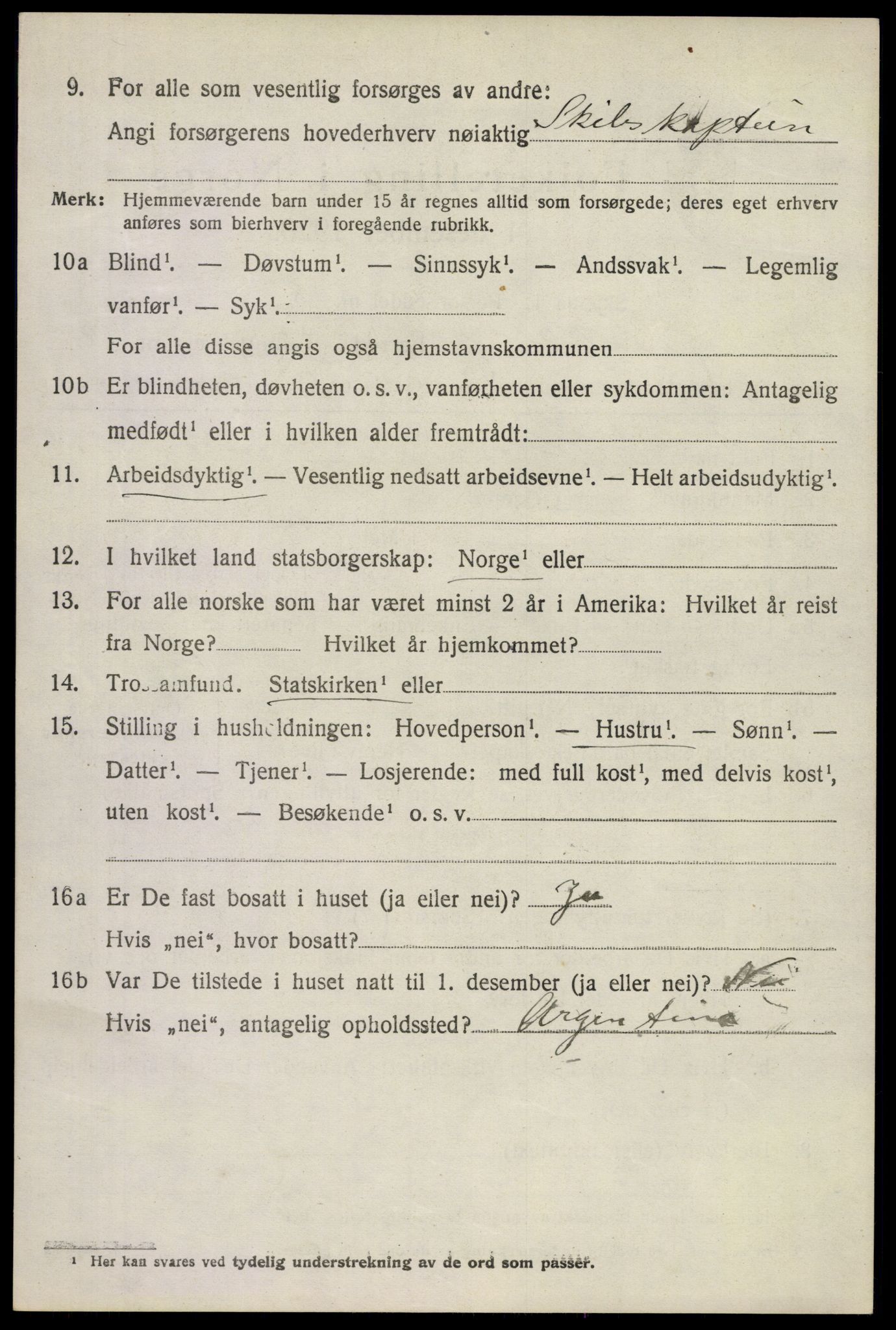 SAKO, 1920 census for Stokke, 1920, p. 10931