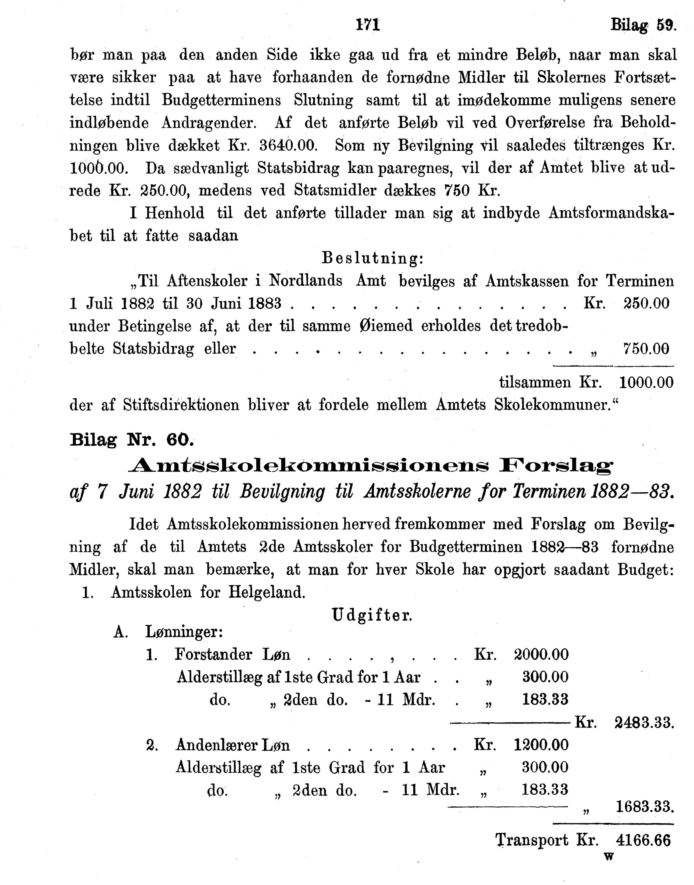 Nordland Fylkeskommune. Fylkestinget, AIN/NFK-17/176/A/Ac/L0014: Fylkestingsforhandlinger 1881-1885, 1881-1885