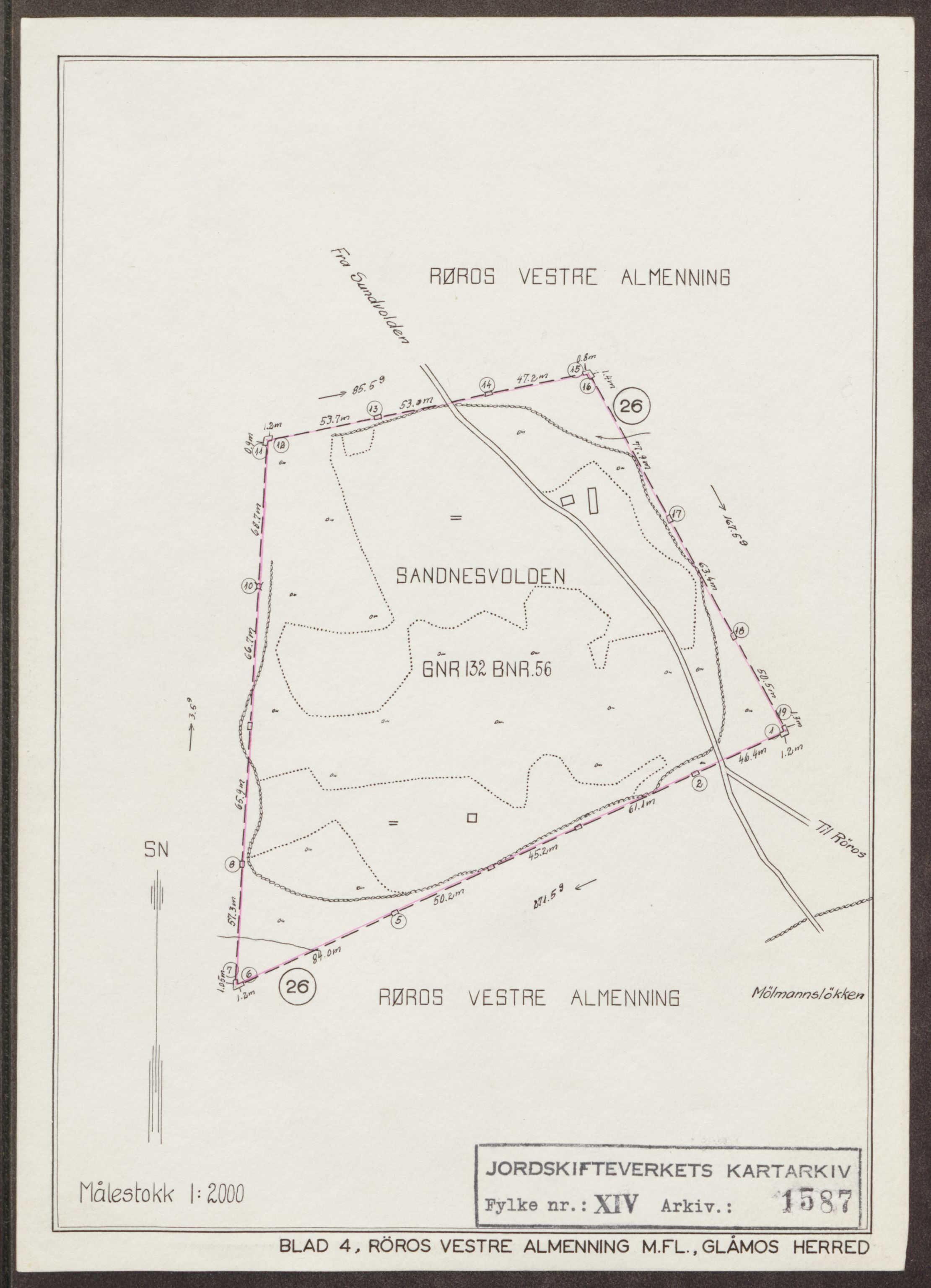 Jordskifteverkets kartarkiv, RA/S-3929/T, 1859-1988, p. 2420