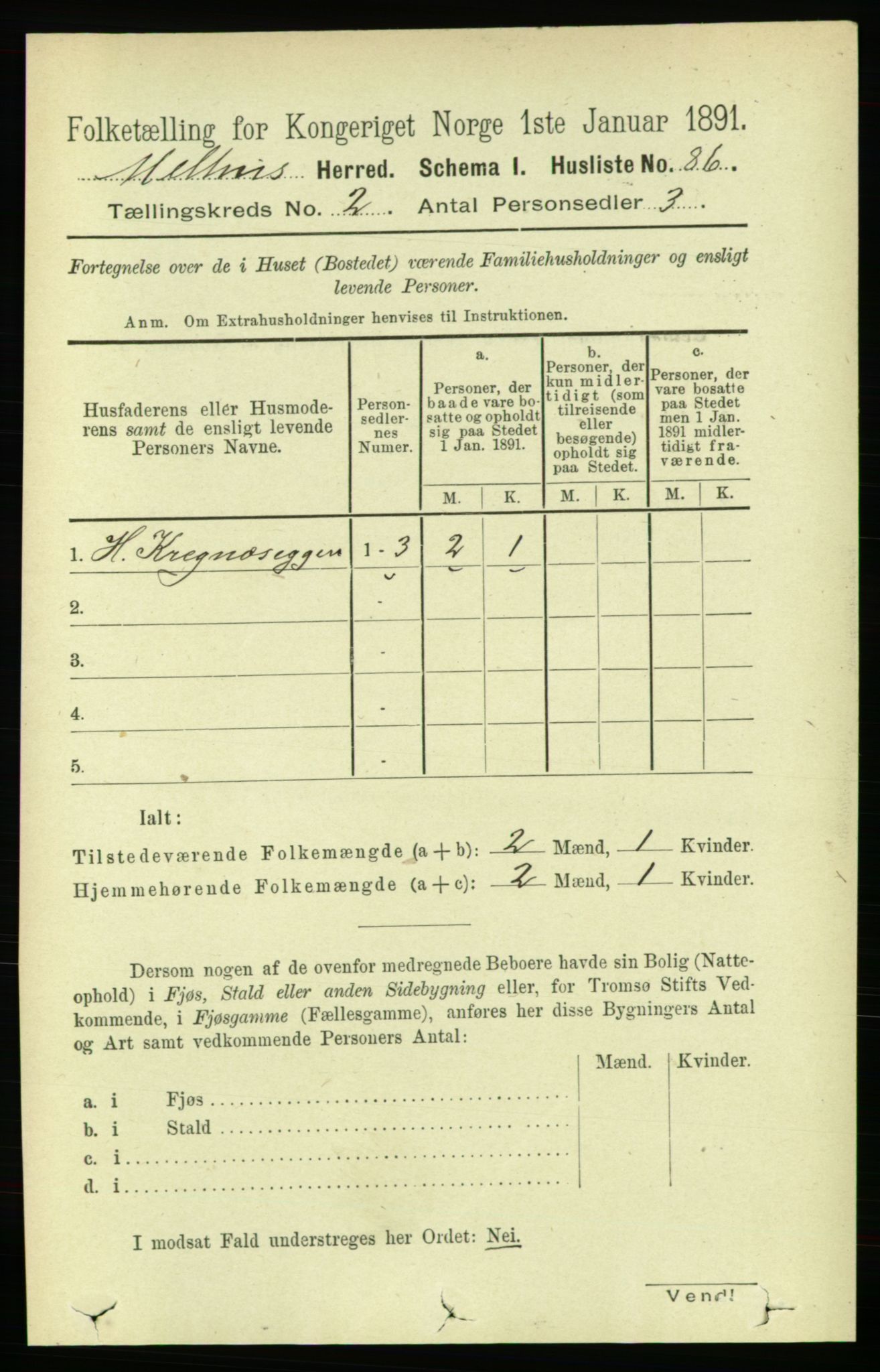 RA, 1891 census for 1653 Melhus, 1891, p. 723