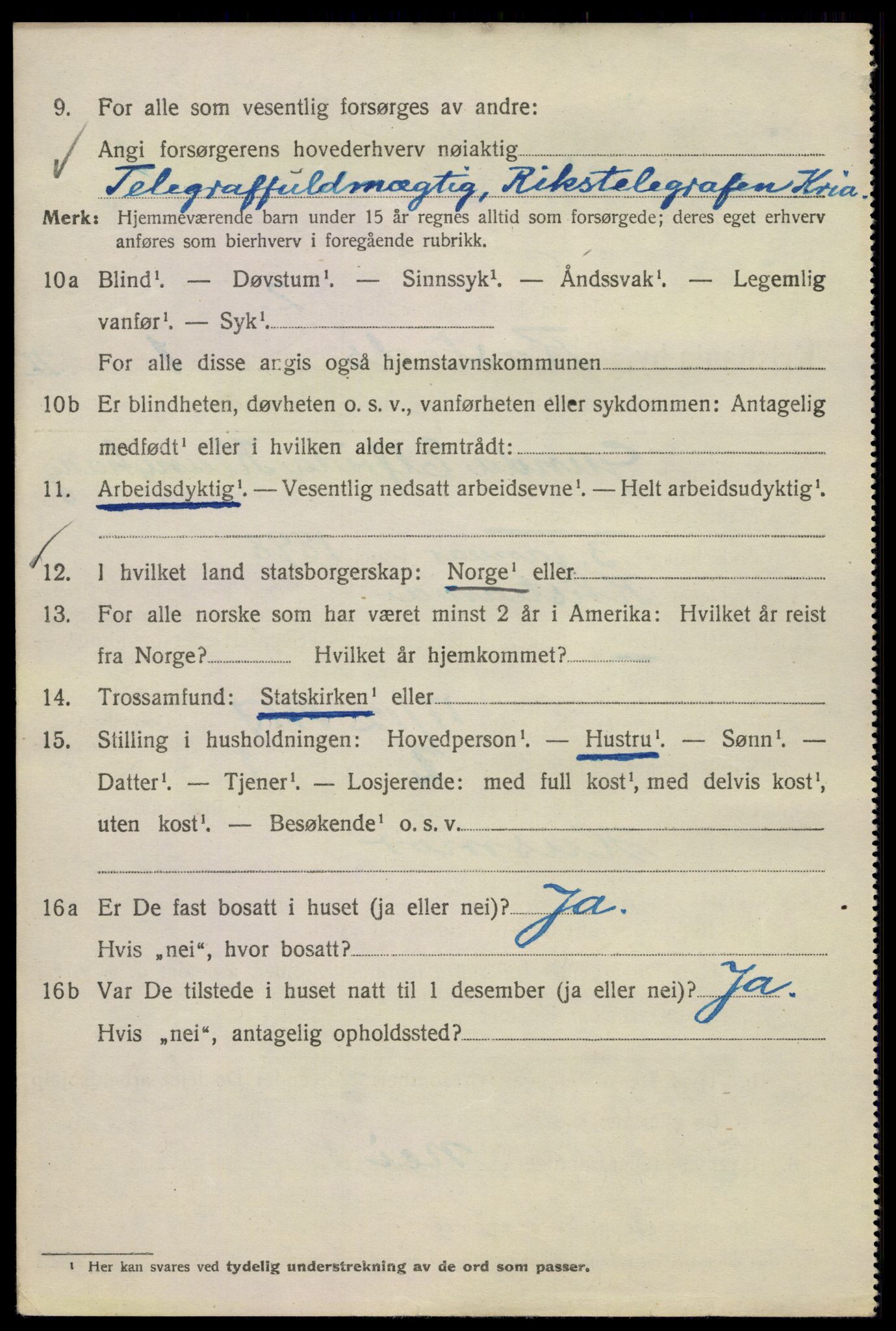 SAO, 1920 census for Kristiania, 1920, p. 467520