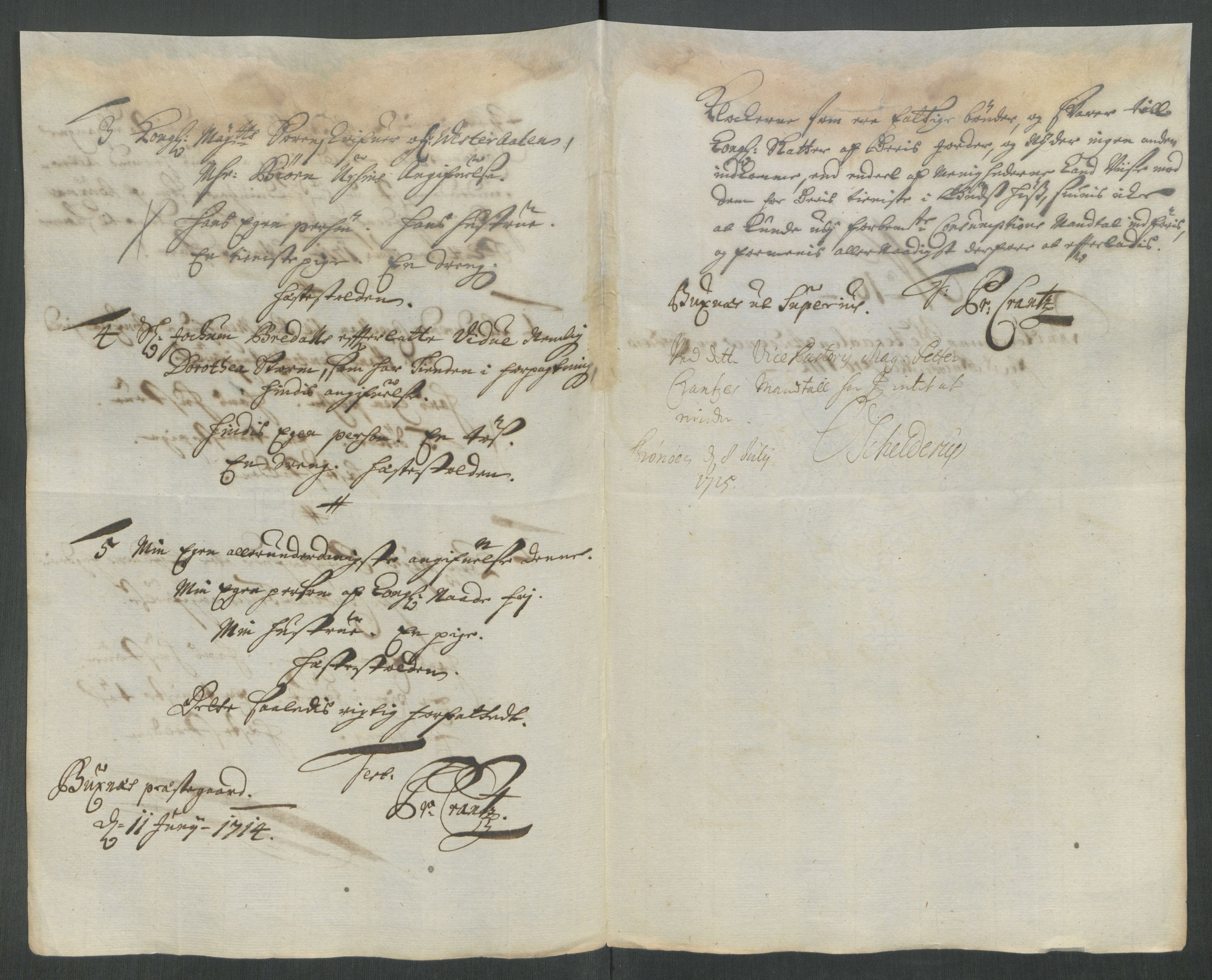 Rentekammeret inntil 1814, Reviderte regnskaper, Fogderegnskap, AV/RA-EA-4092/R67/L4680: Fogderegnskap Vesterålen, Andenes og Lofoten, 1714, p. 89