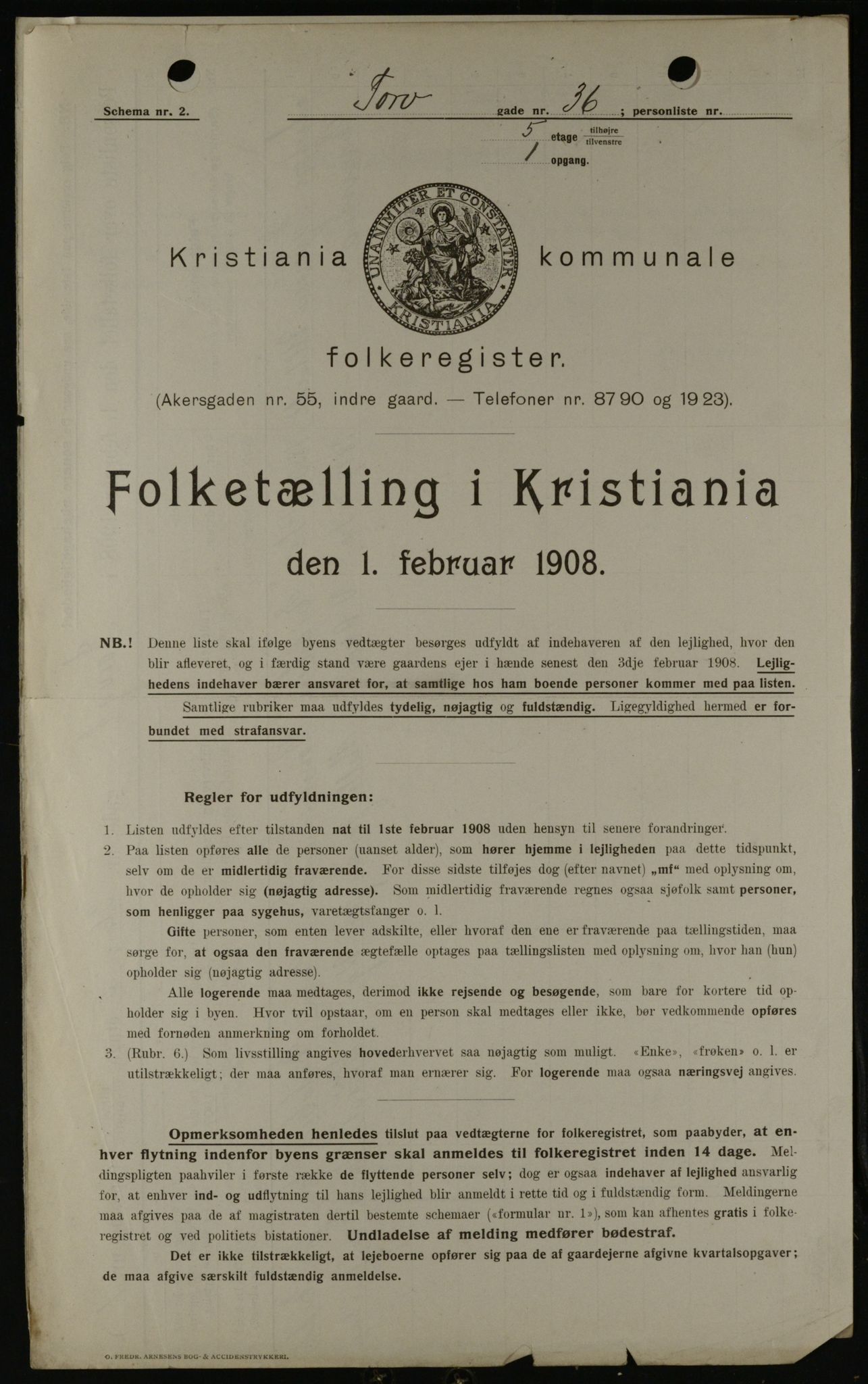 OBA, Municipal Census 1908 for Kristiania, 1908, p. 102870