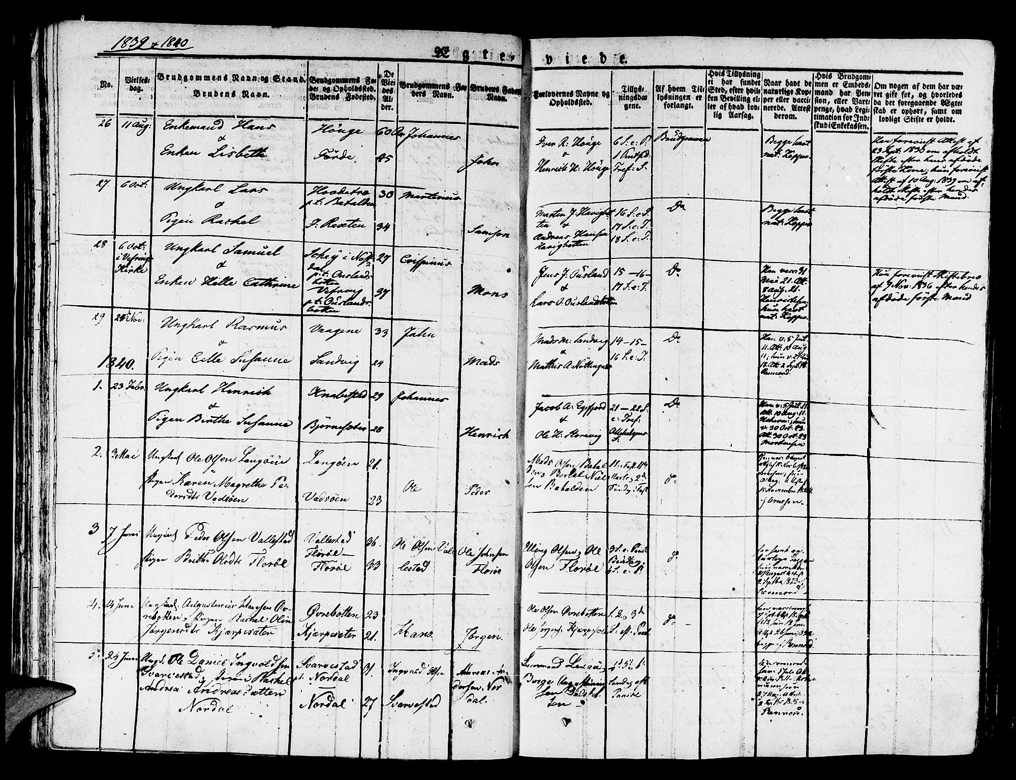 Kinn sokneprestembete, SAB/A-80801/H/Haa/Haaa/L0004/0002: Parish register (official) no. A 4II, 1822-1840, p. 62