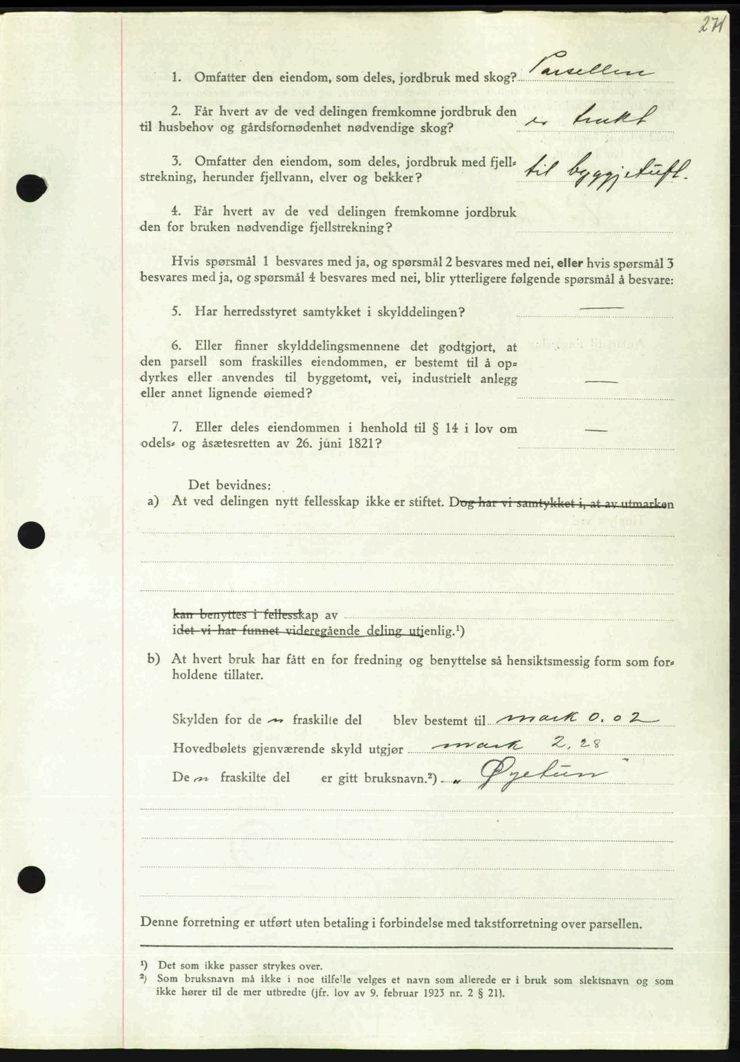 Nordmøre sorenskriveri, AV/SAT-A-4132/1/2/2Ca: Mortgage book no. A109, 1948-1948, Diary no: : 2564/1948