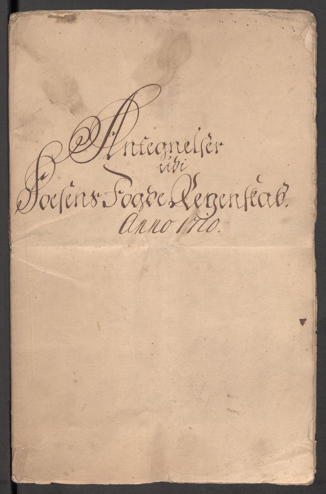 Rentekammeret inntil 1814, Reviderte regnskaper, Fogderegnskap, AV/RA-EA-4092/R57/L3859: Fogderegnskap Fosen, 1710, p. 191