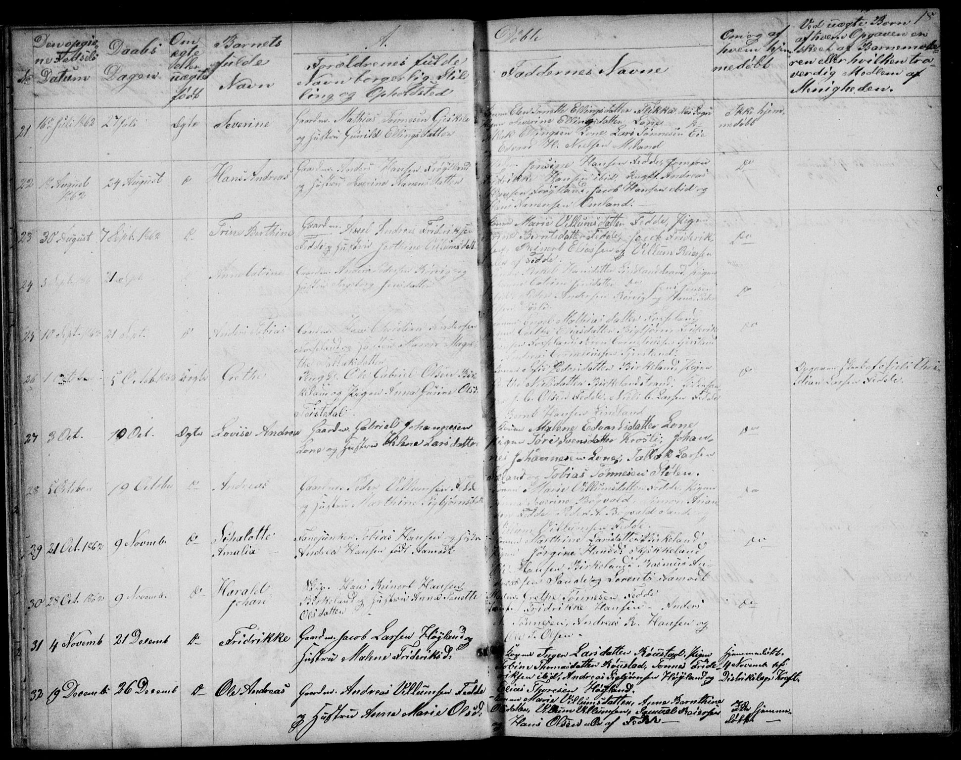 Kvinesdal sokneprestkontor, AV/SAK-1111-0026/F/Fb/Fba/L0003: Parish register (copy) no. B 3, 1858-1893, p. 18