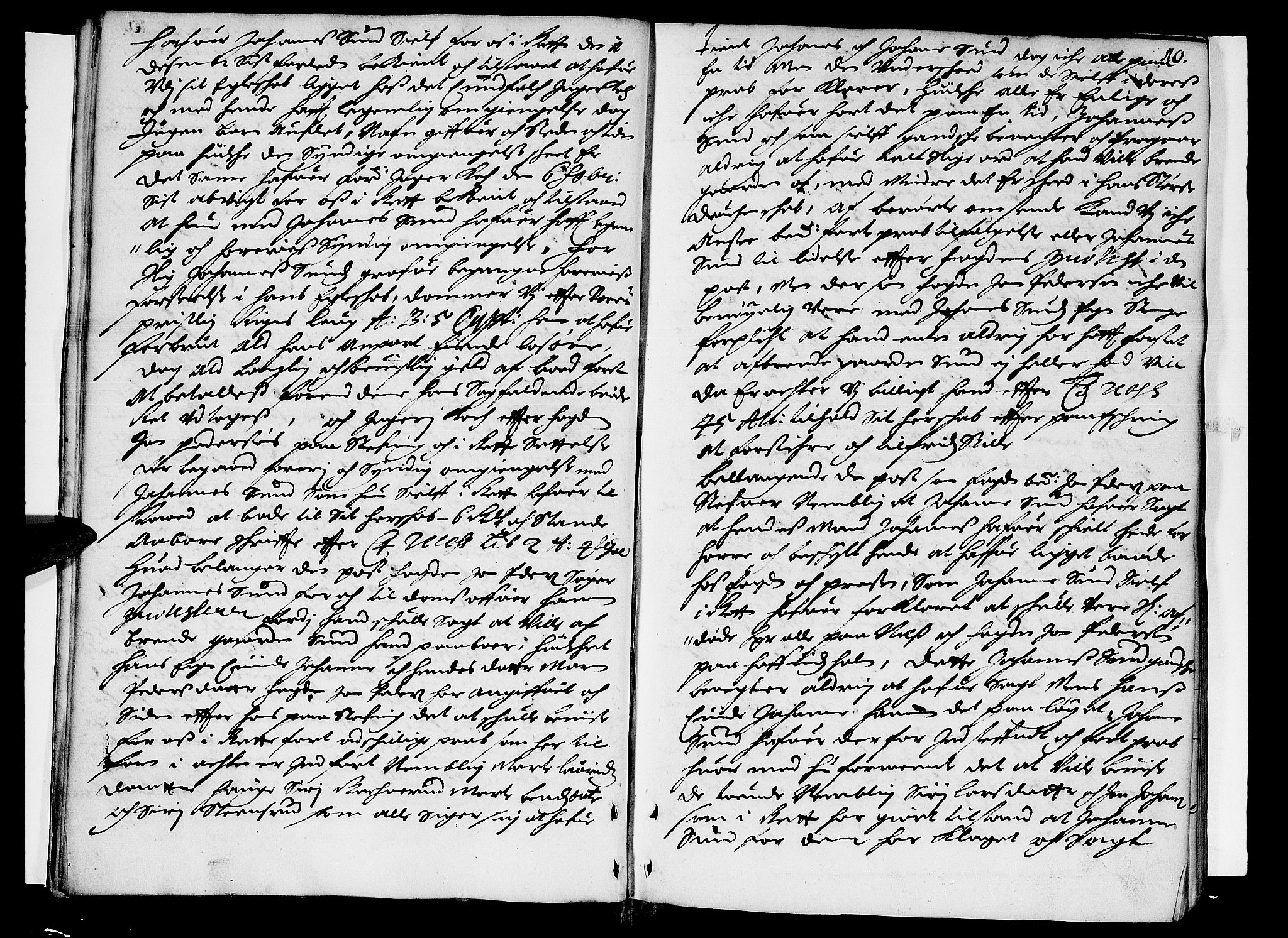 Hedemarken sorenskriveri, AV/SAH-TING-034/G/Gb/L0008: Tingbok, 1672, p. 9b-10a