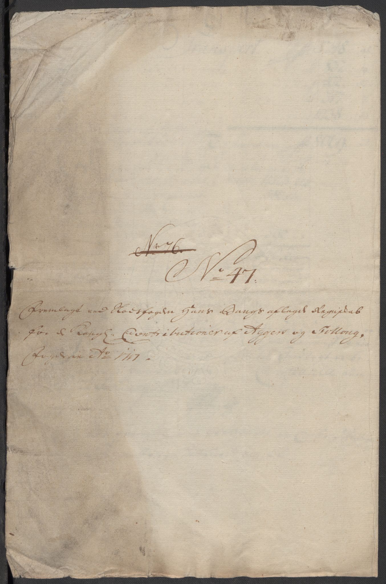 Rentekammeret inntil 1814, Reviderte regnskaper, Fogderegnskap, AV/RA-EA-4092/R10/L0455: Fogderegnskap Aker og Follo, 1717, p. 379