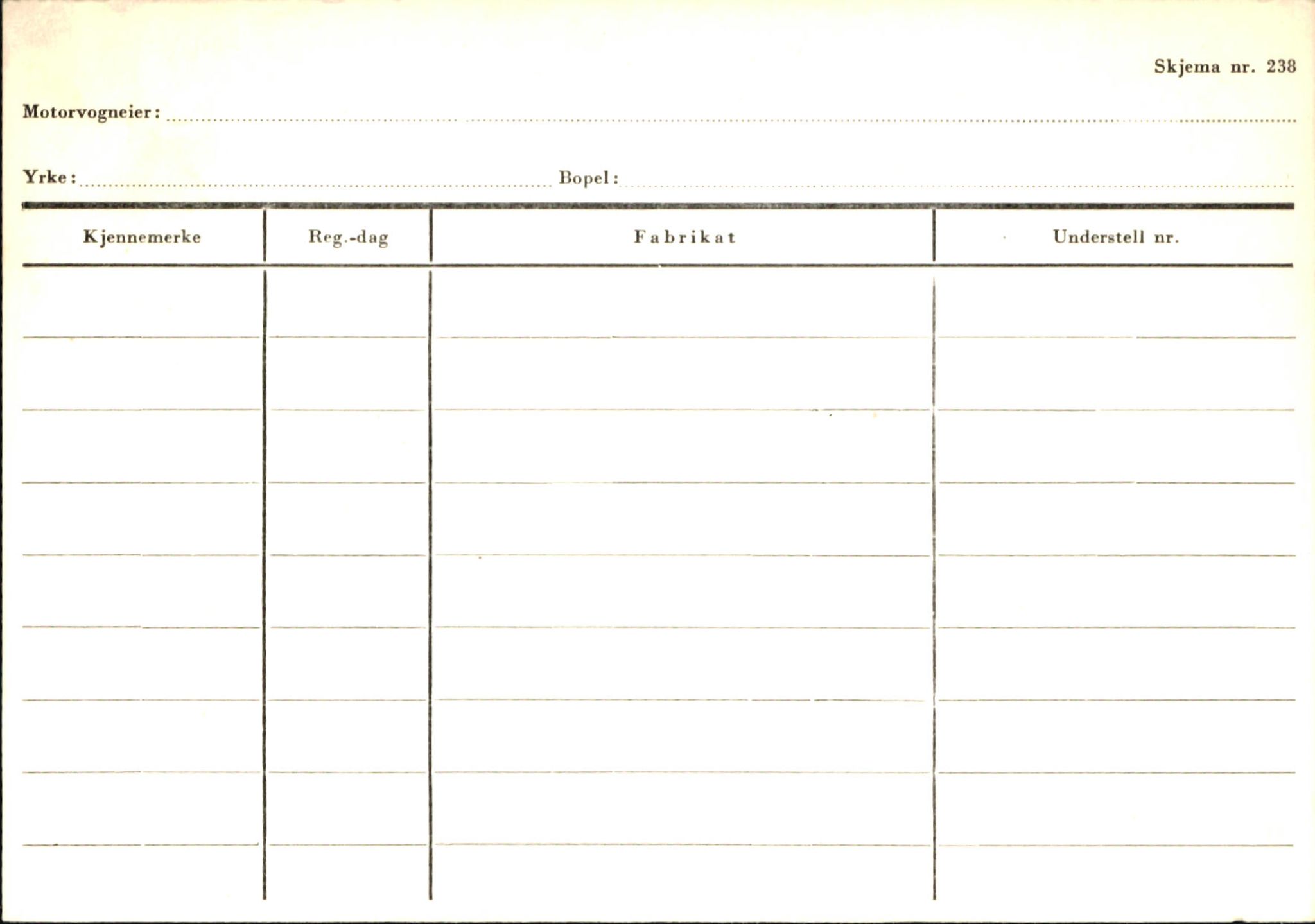 Statens vegvesen, Sogn og Fjordane vegkontor, SAB/A-5301/4/F/L0146: Registerkort Årdal R-Å samt diverse kort, 1945-1975, p. 1243