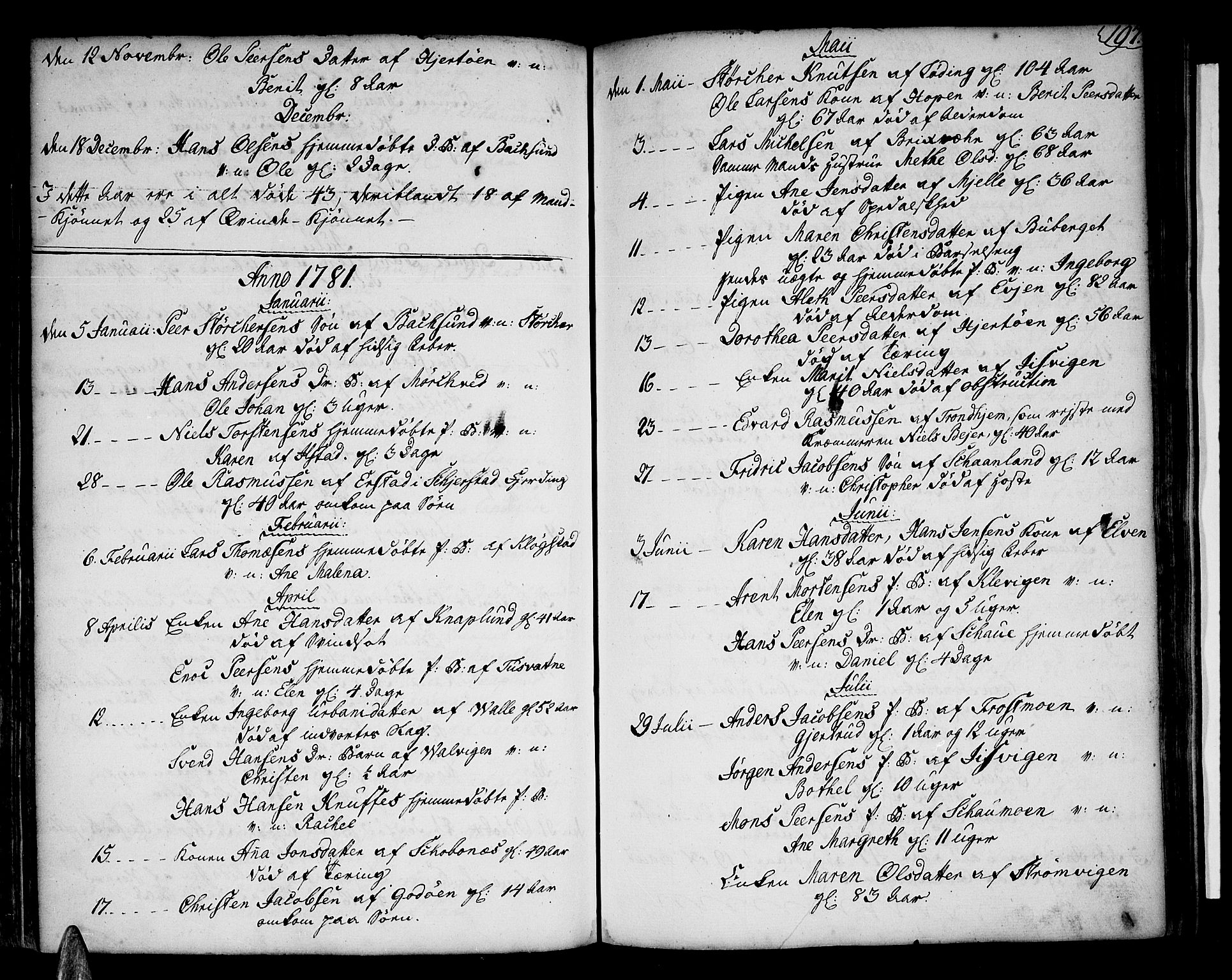 Ministerialprotokoller, klokkerbøker og fødselsregistre - Nordland, SAT/A-1459/801/L0003: Parish register (official) no. 801A03, 1762-1795, p. 197