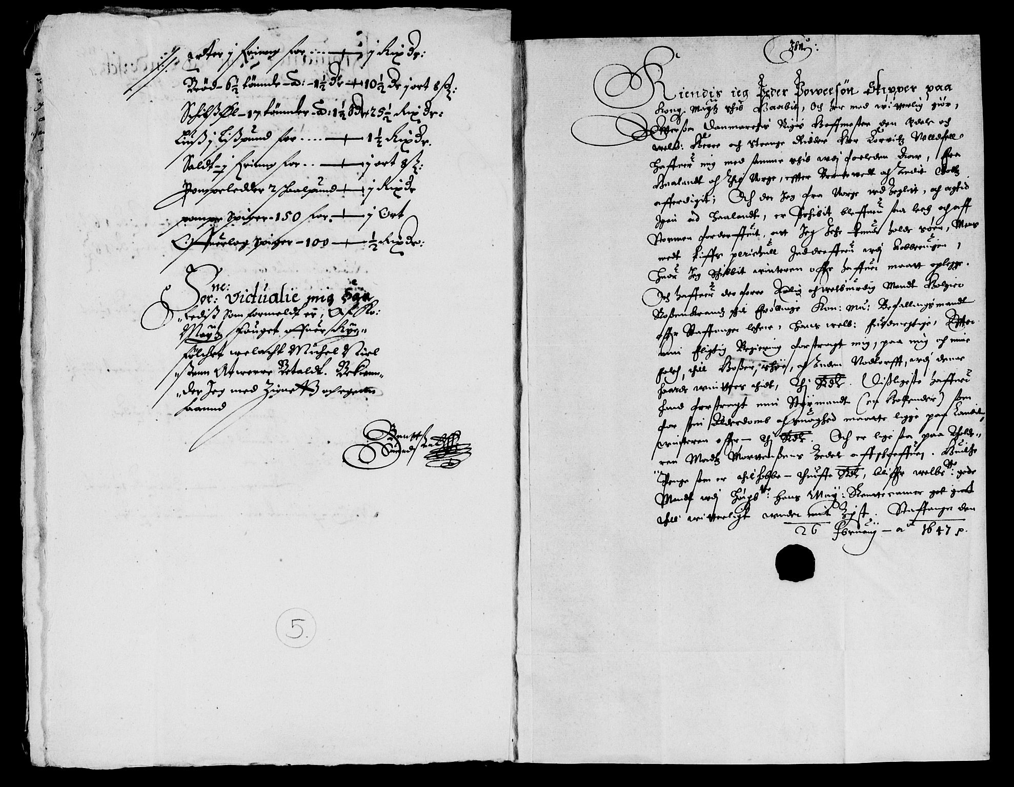 Rentekammeret inntil 1814, Reviderte regnskaper, Lensregnskaper, AV/RA-EA-5023/R/Rb/Rbs/L0029: Stavanger len, 1641-1647