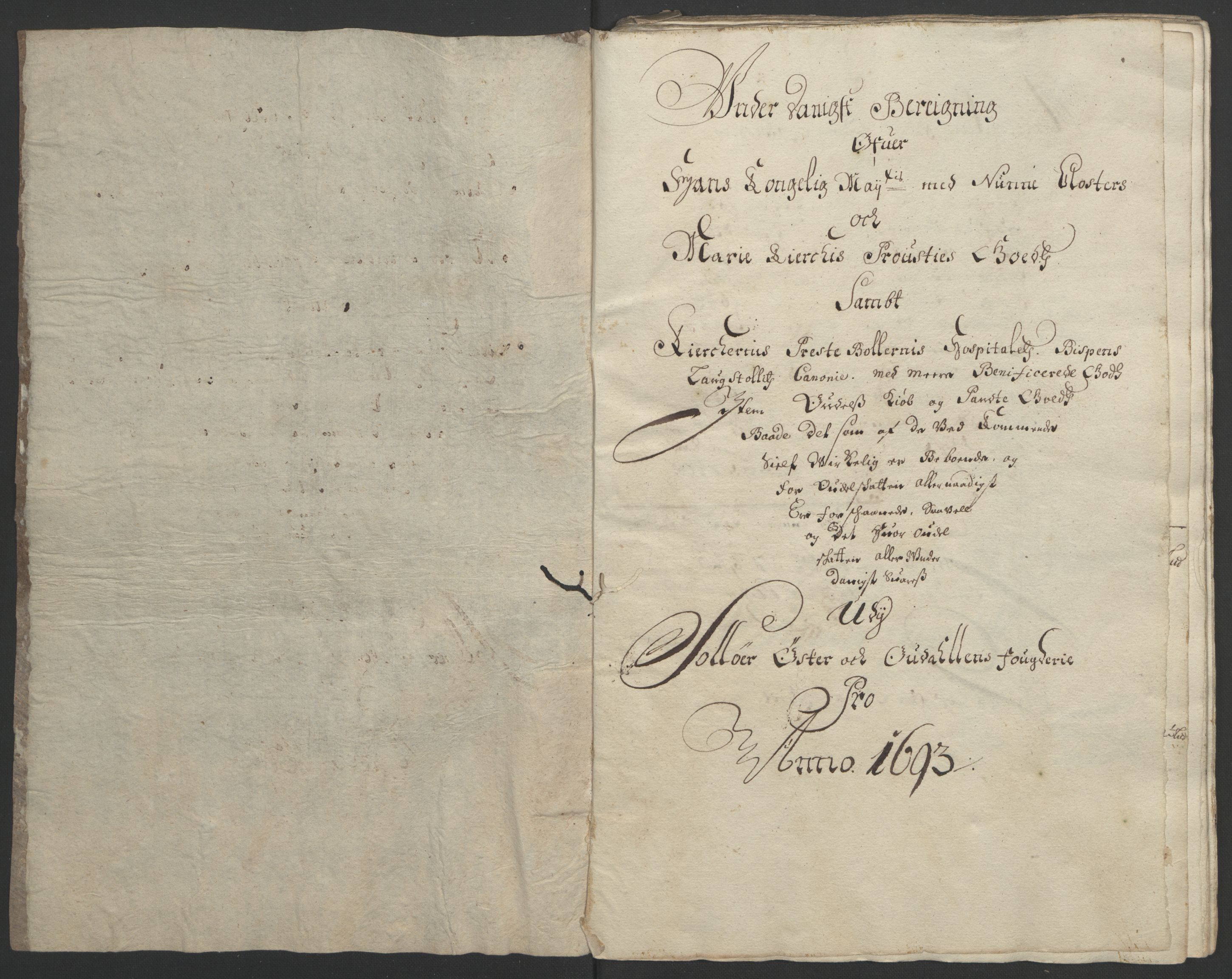 Rentekammeret inntil 1814, Reviderte regnskaper, Fogderegnskap, AV/RA-EA-4092/R13/L0831: Fogderegnskap Solør, Odal og Østerdal, 1693, p. 283