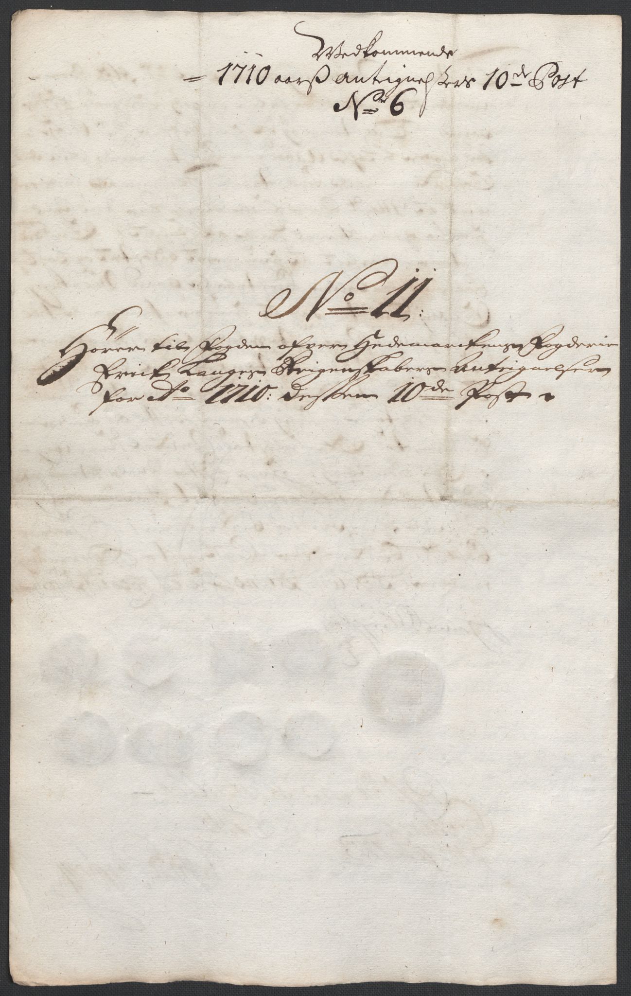 Rentekammeret inntil 1814, Reviderte regnskaper, Fogderegnskap, AV/RA-EA-4092/R16/L1046: Fogderegnskap Hedmark, 1710, p. 375