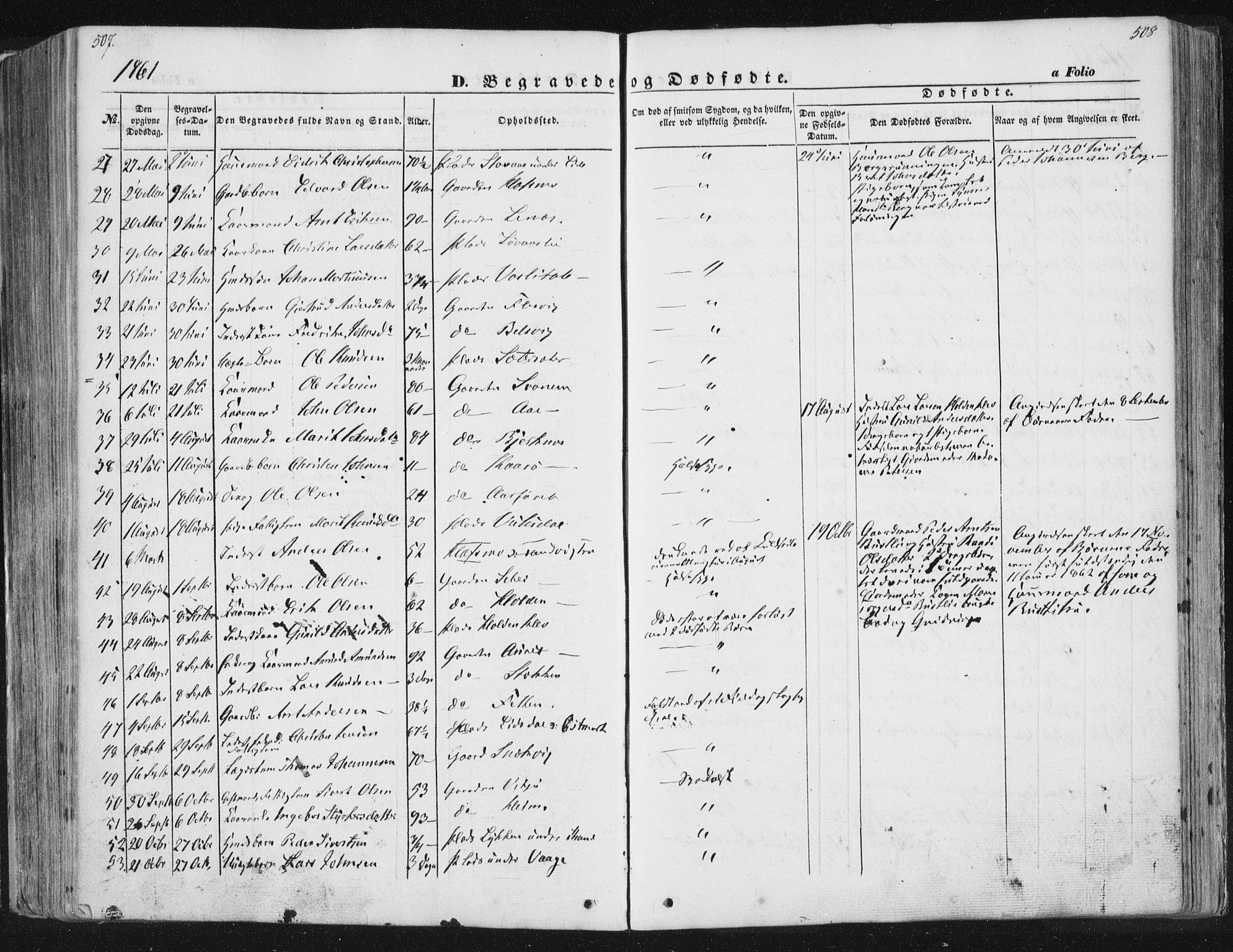 Ministerialprotokoller, klokkerbøker og fødselsregistre - Sør-Trøndelag, SAT/A-1456/630/L0494: Parish register (official) no. 630A07, 1852-1868, p. 507-508