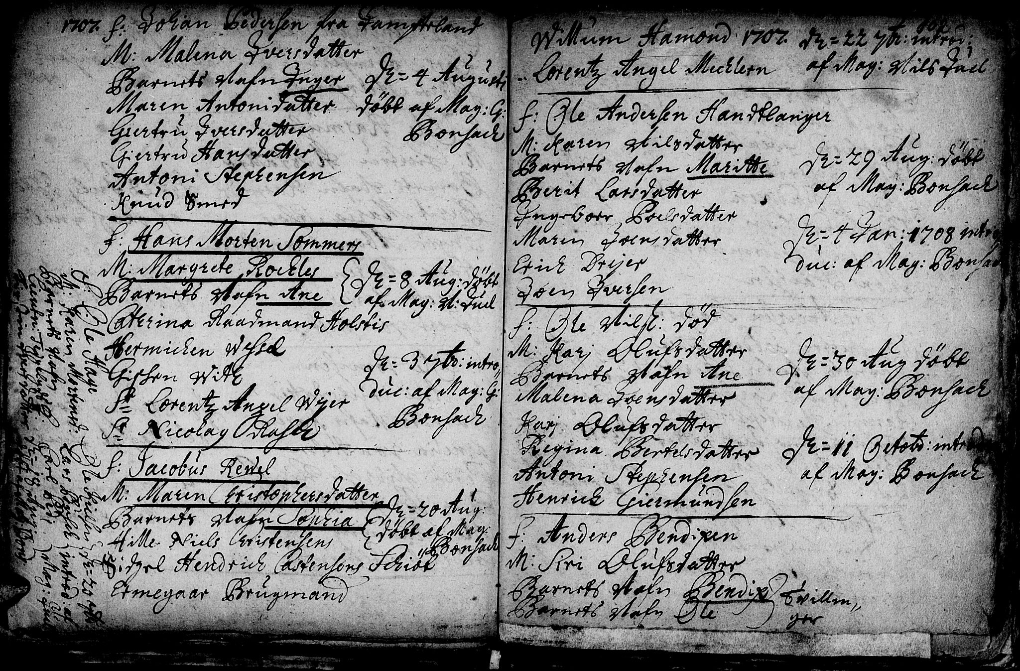 Ministerialprotokoller, klokkerbøker og fødselsregistre - Sør-Trøndelag, AV/SAT-A-1456/601/L0034: Parish register (official) no. 601A02, 1702-1714, p. 102