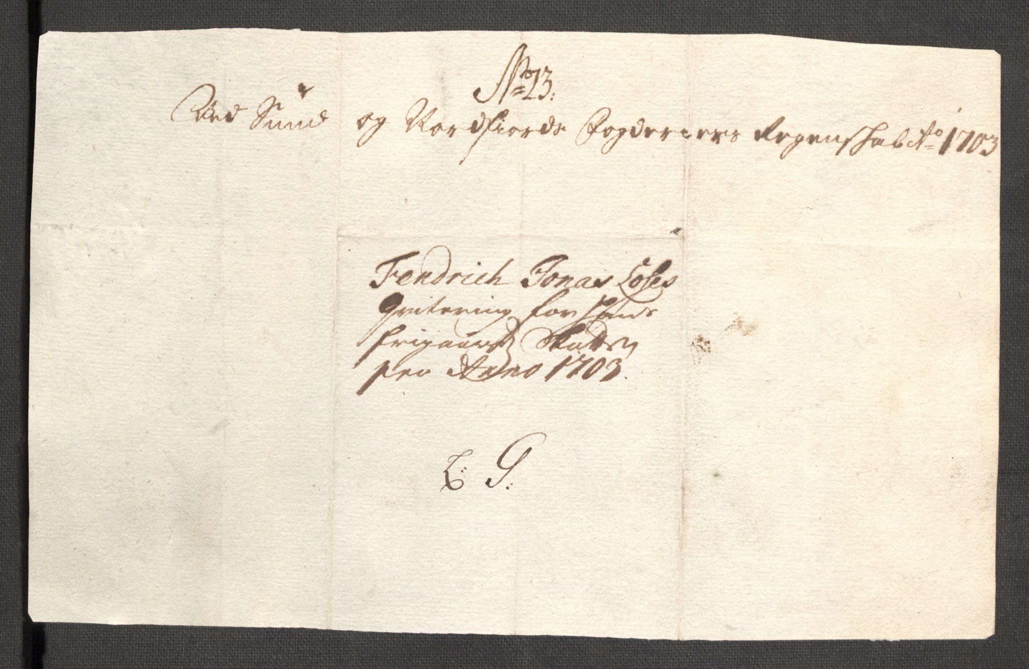 Rentekammeret inntil 1814, Reviderte regnskaper, Fogderegnskap, AV/RA-EA-4092/R53/L3427: Fogderegnskap Sunn- og Nordfjord, 1703, p. 271