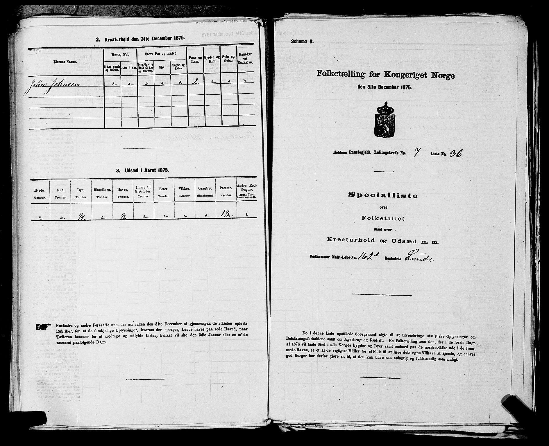 SAKO, 1875 census for 0819P Holla, 1875, p. 921