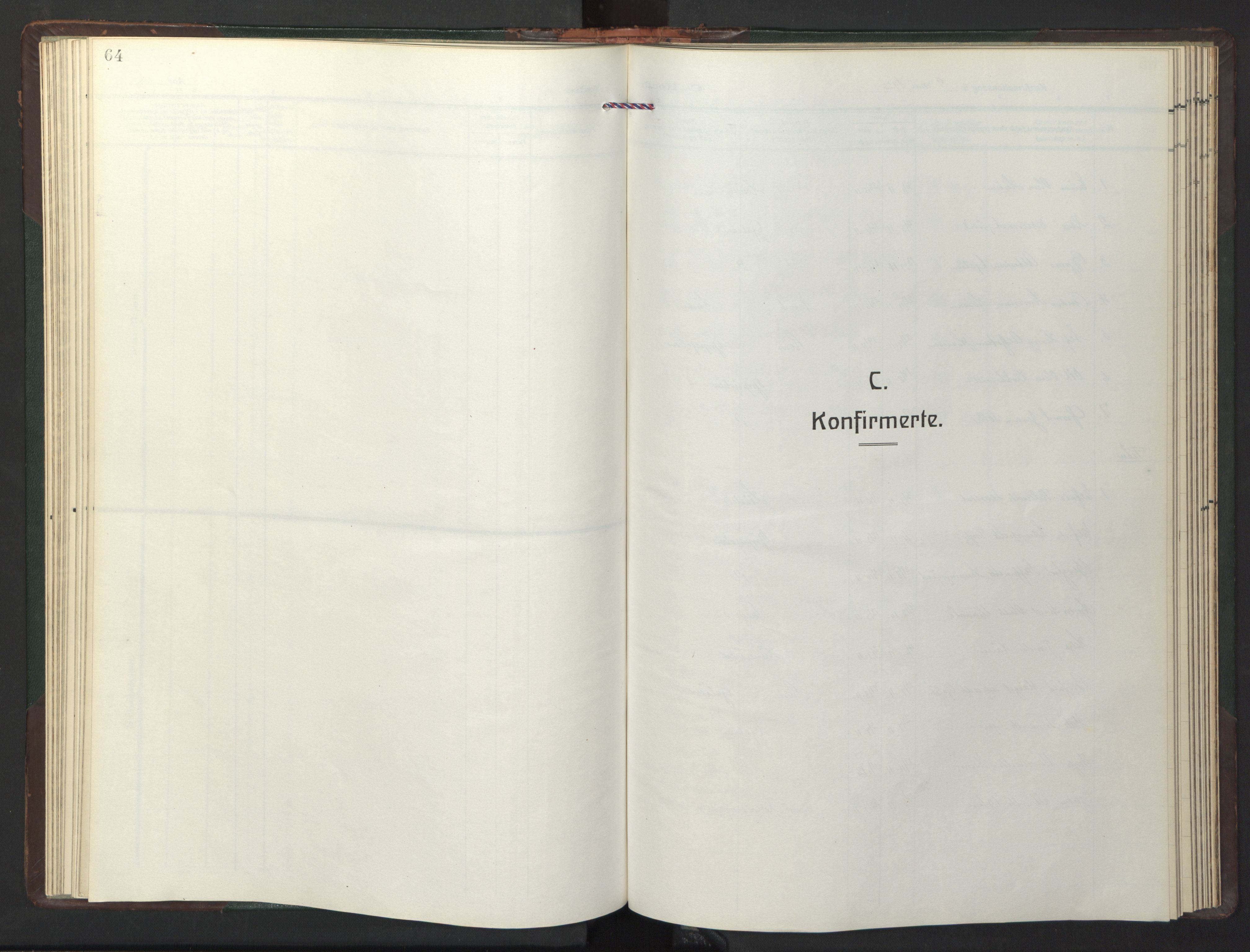 Ministerialprotokoller, klokkerbøker og fødselsregistre - Sør-Trøndelag, SAT/A-1456/681/L0944: Parish register (copy) no. 681C08, 1926-1954, p. 64