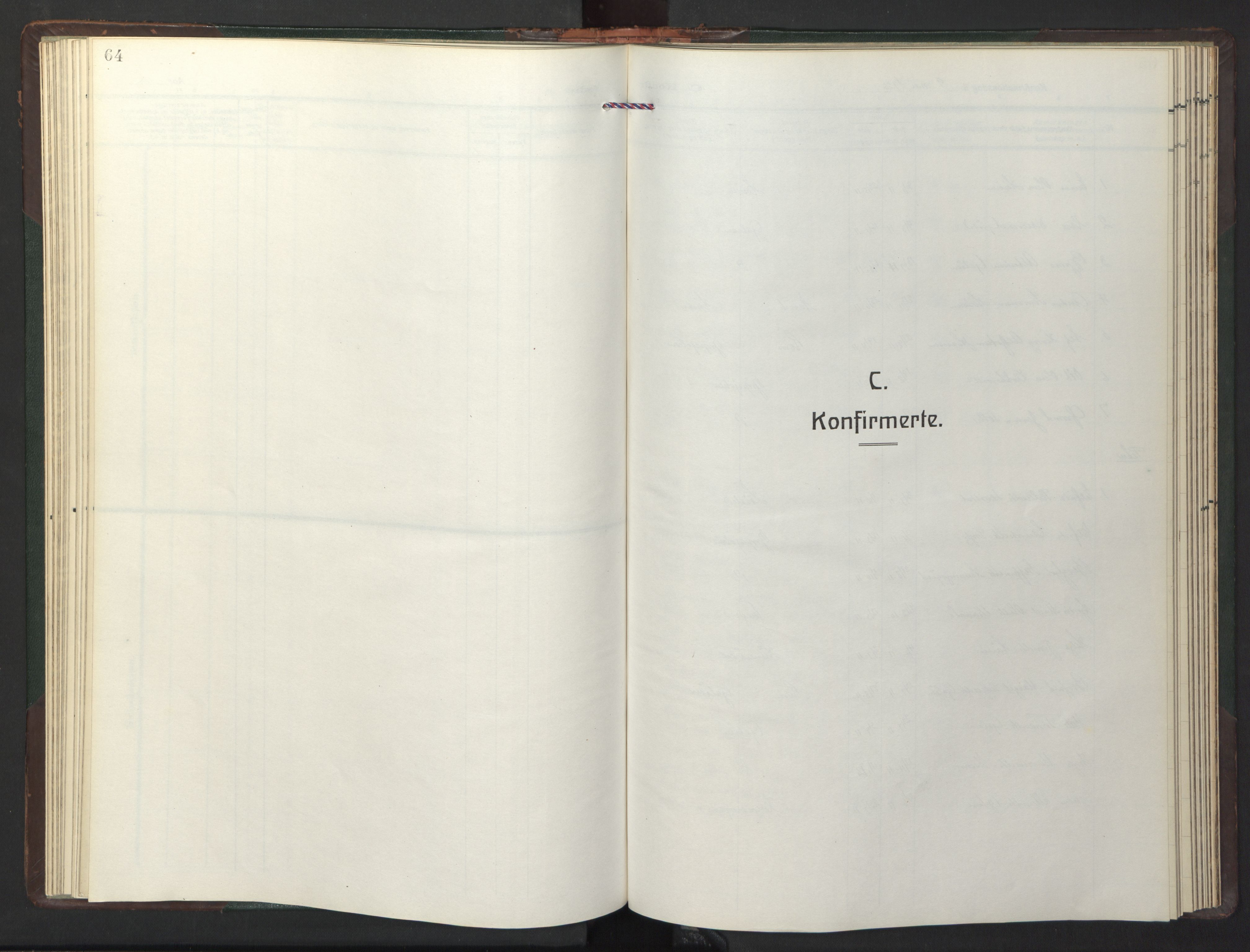 Ministerialprotokoller, klokkerbøker og fødselsregistre - Sør-Trøndelag, AV/SAT-A-1456/681/L0944: Parish register (copy) no. 681C08, 1926-1954, p. 64