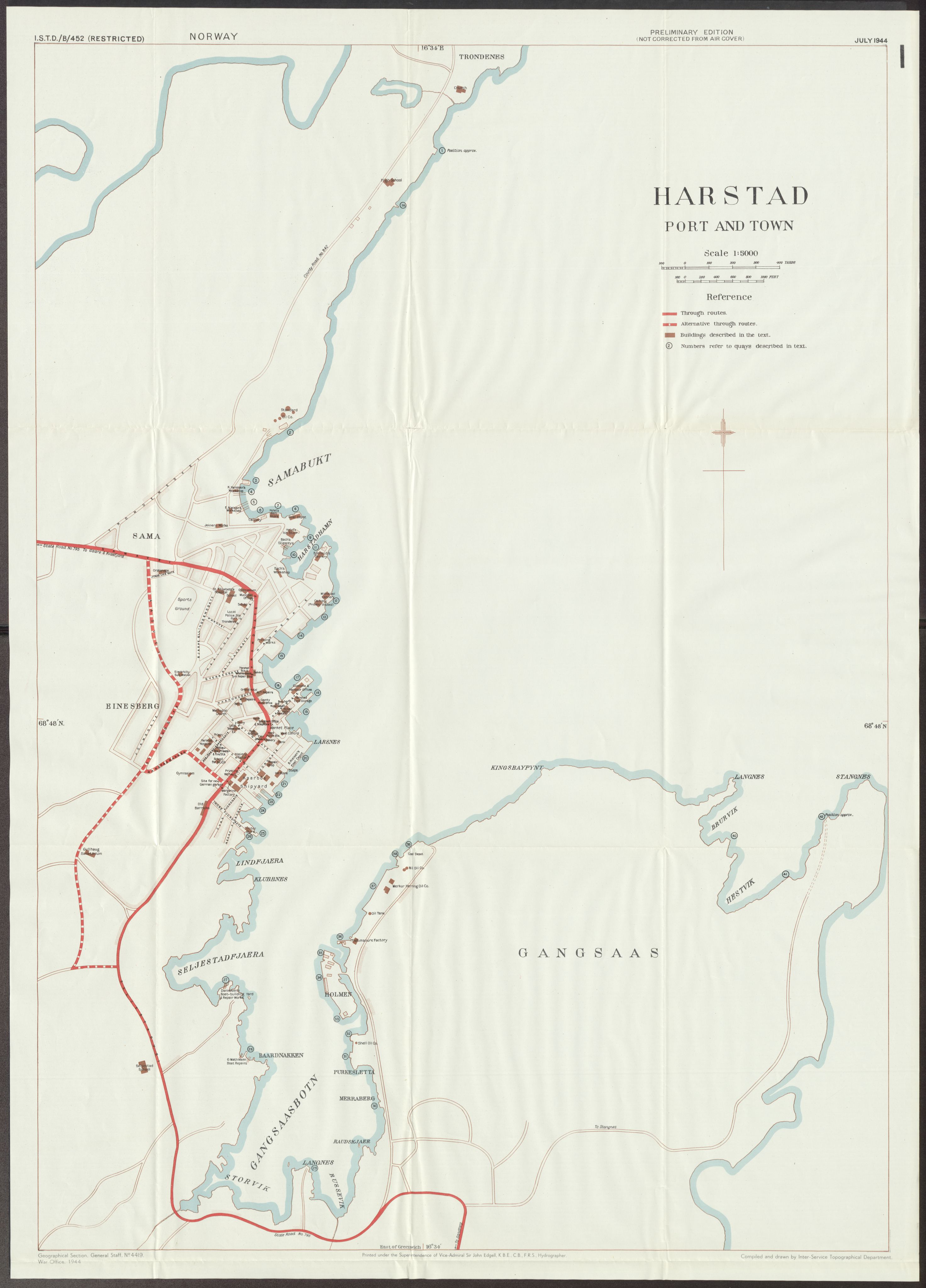 Forsvaret, Forsvarets overkommando II, AV/RA-RAFA-3915/D/Dd/L0022: Troms 2, 1942-1945, p. 198