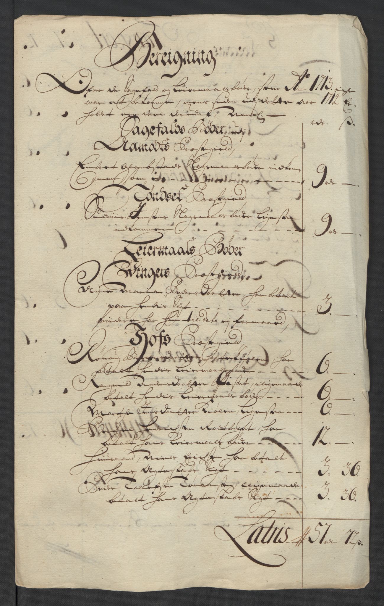 Rentekammeret inntil 1814, Reviderte regnskaper, Fogderegnskap, RA/EA-4092/R13/L0852: Fogderegnskap Solør, Odal og Østerdal, 1714, p. 191