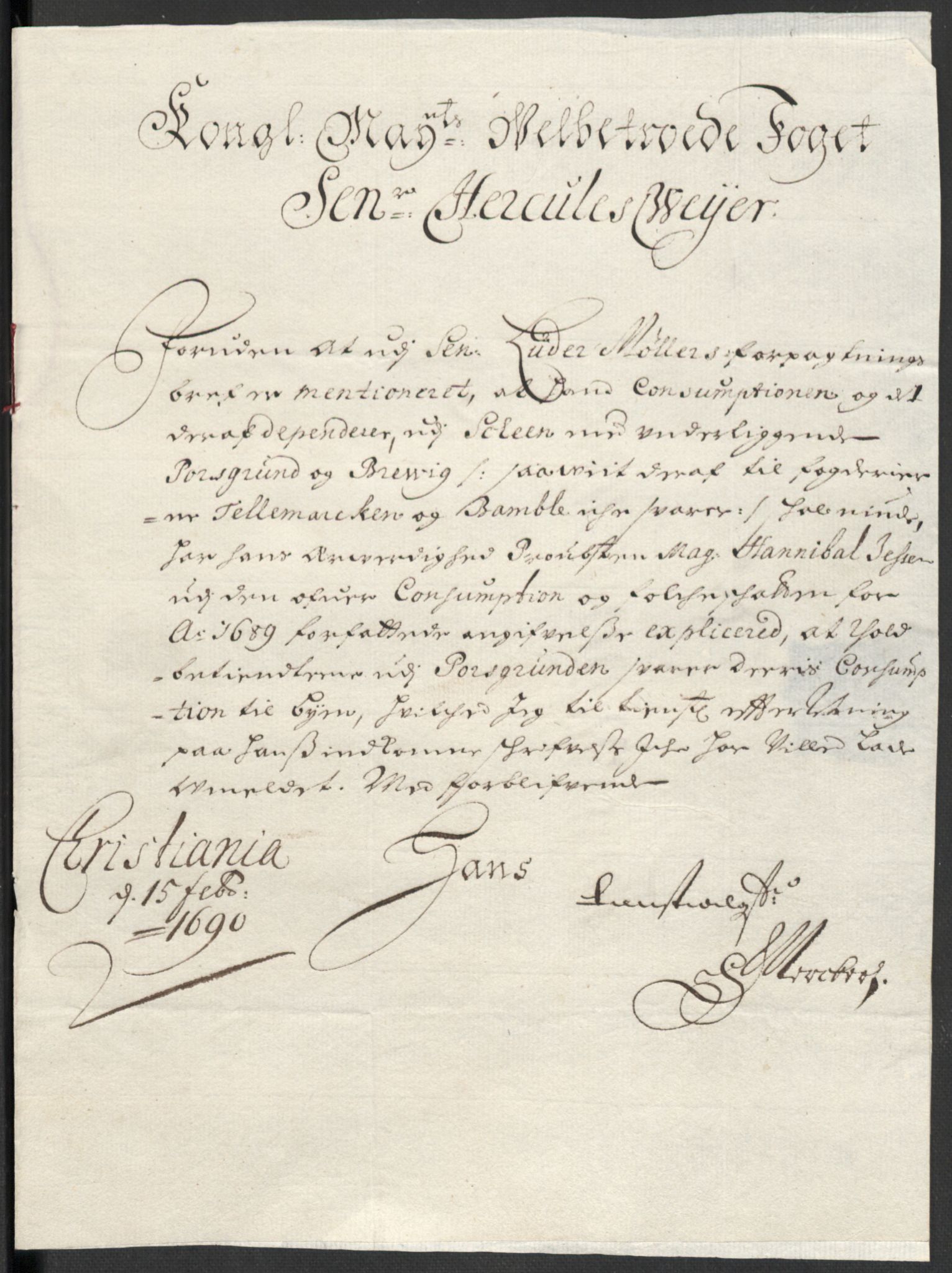 Rentekammeret inntil 1814, Reviderte regnskaper, Fogderegnskap, AV/RA-EA-4092/R35/L2088: Fogderegnskap Øvre og Nedre Telemark, 1687-1689, p. 200