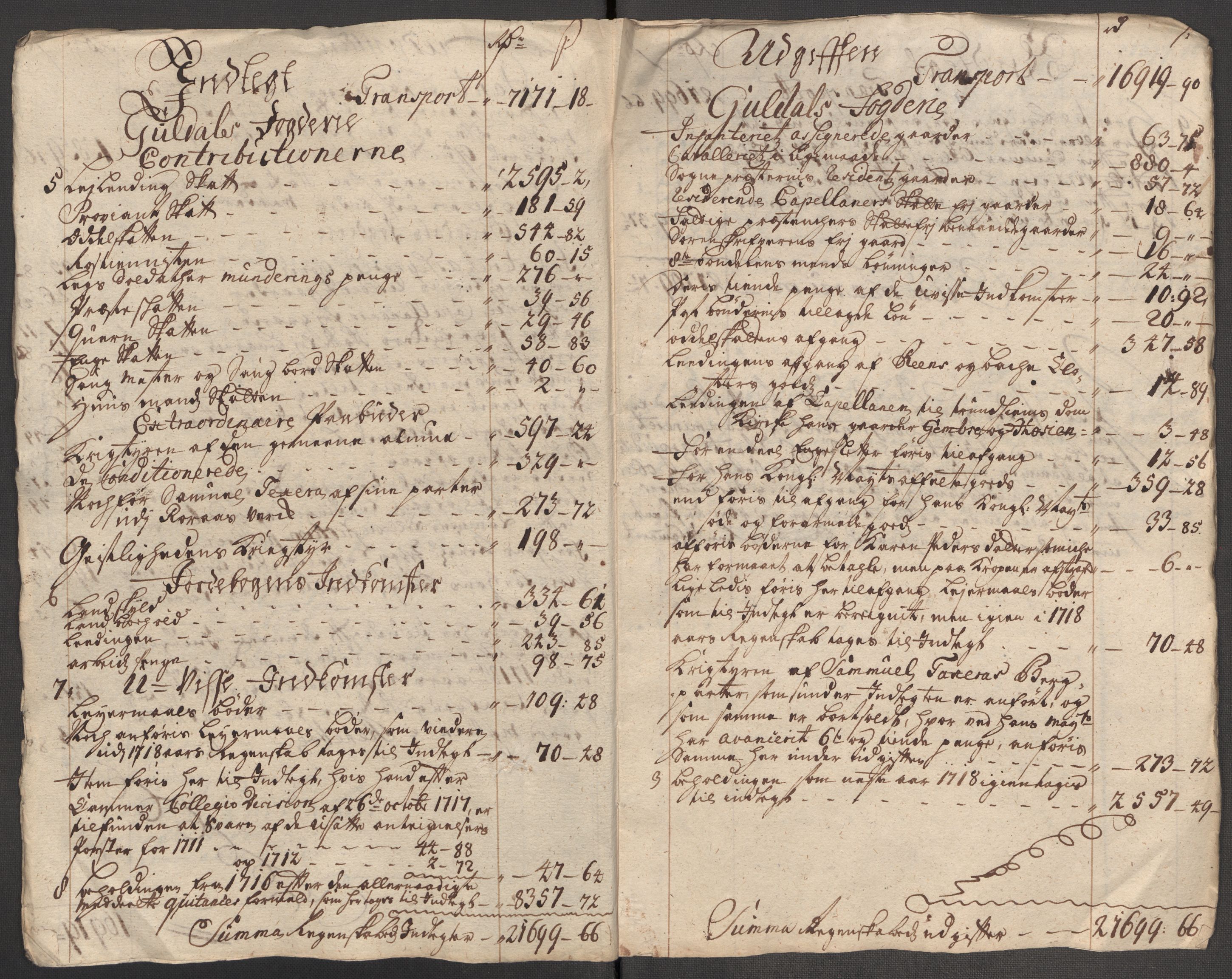 Rentekammeret inntil 1814, Reviderte regnskaper, Fogderegnskap, AV/RA-EA-4092/R60/L3969: Fogderegnskap Orkdal og Gauldal, 1717, p. 30