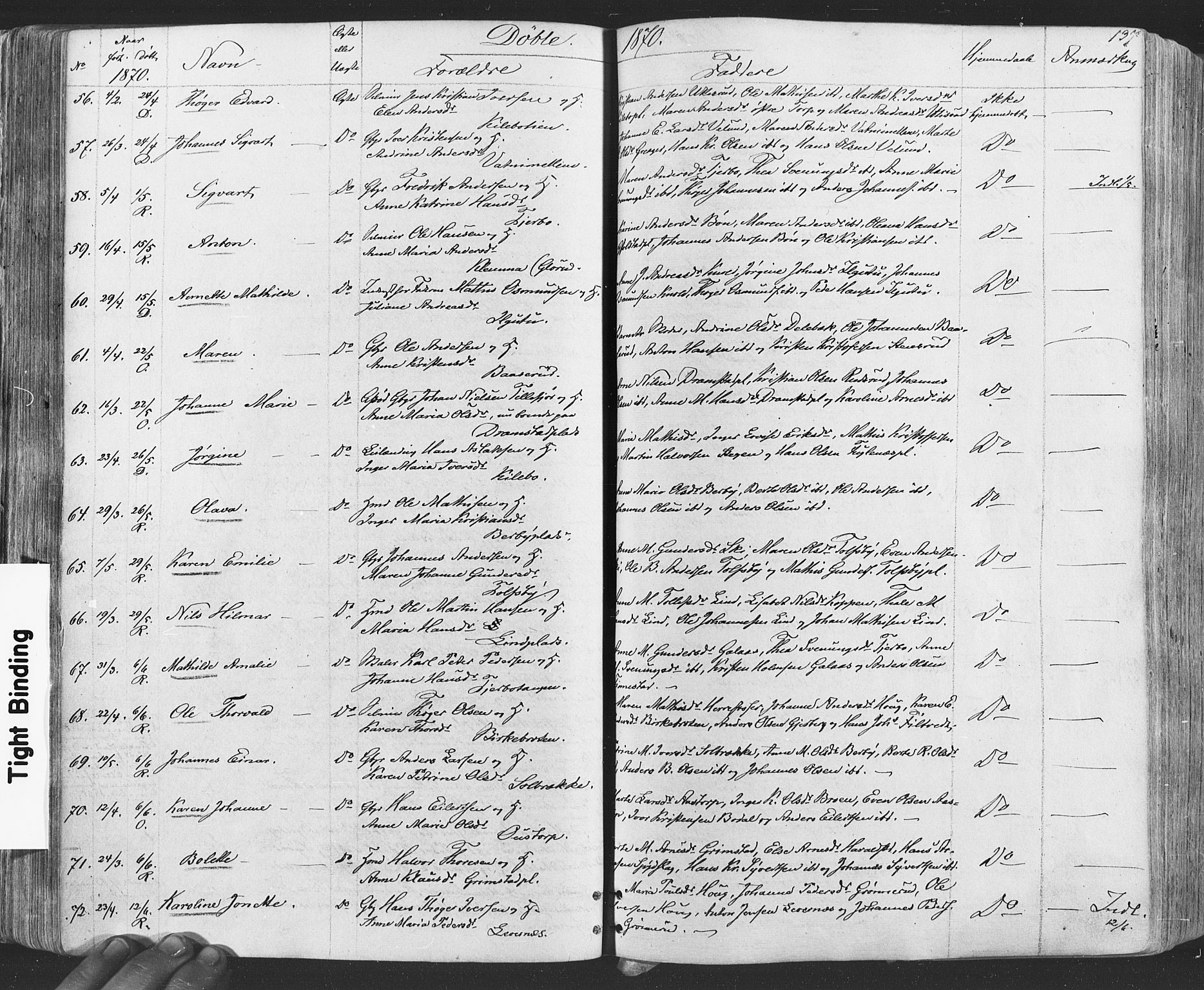 Rakkestad prestekontor Kirkebøker, AV/SAO-A-2008/F/Fa/L0011: Parish register (official) no. I 11, 1862-1877, p. 137