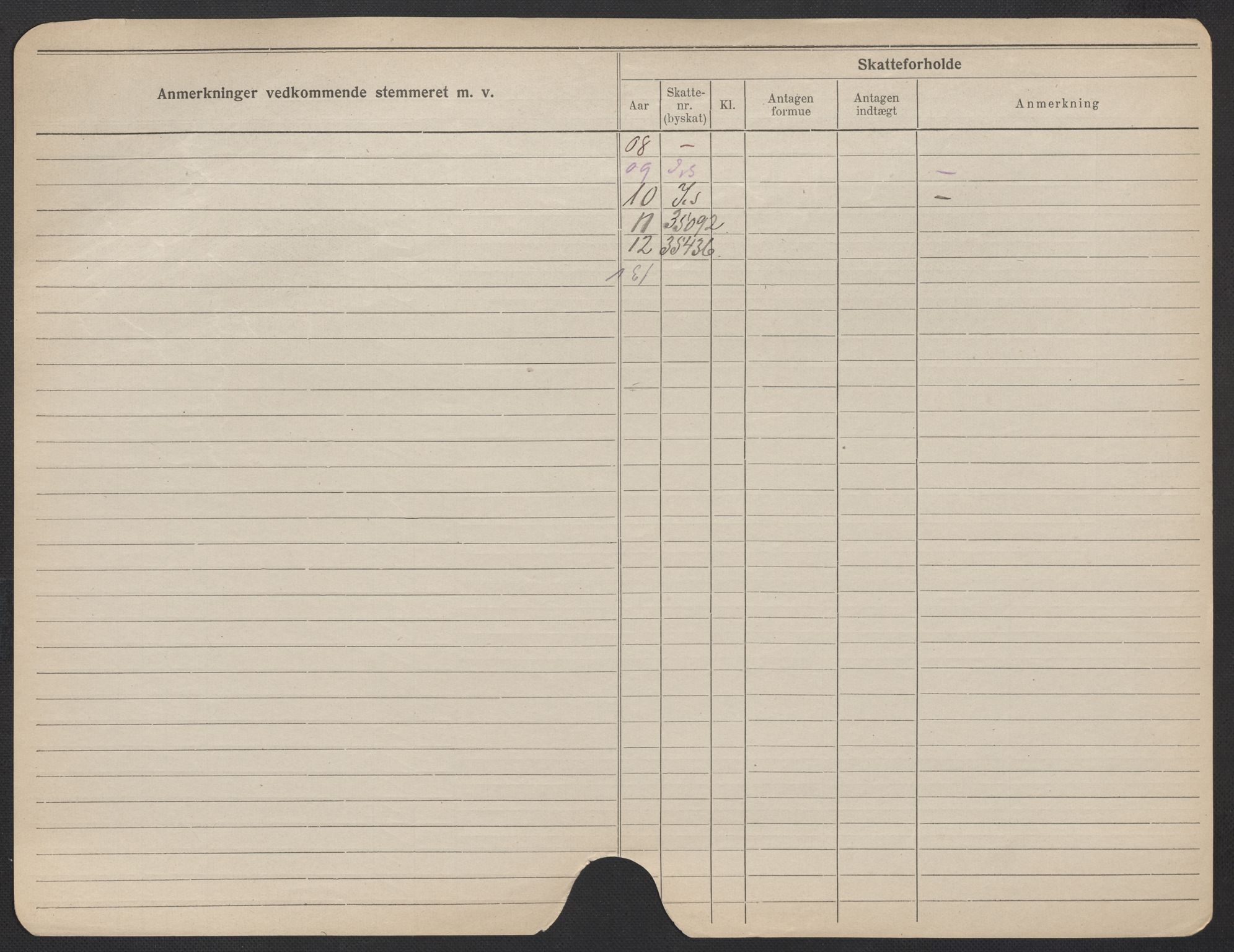 Oslo folkeregister, Registerkort, AV/SAO-A-11715/F/Fa/Fac/L0025: Kvinner, 1906-1914, p. 151b