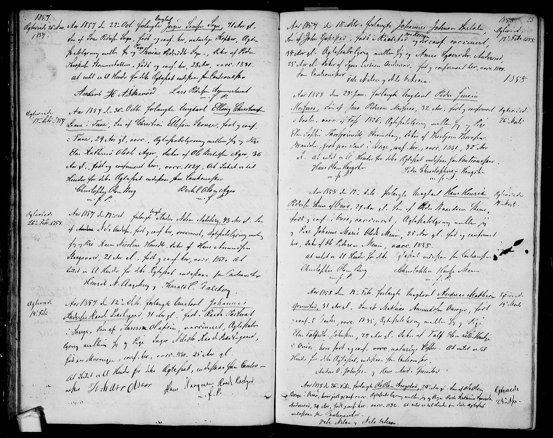 Råde prestekontor kirkebøker, AV/SAO-A-2009/F/Fa/L0003: Parish register (official) no. 3, 1806-1814, p. 28