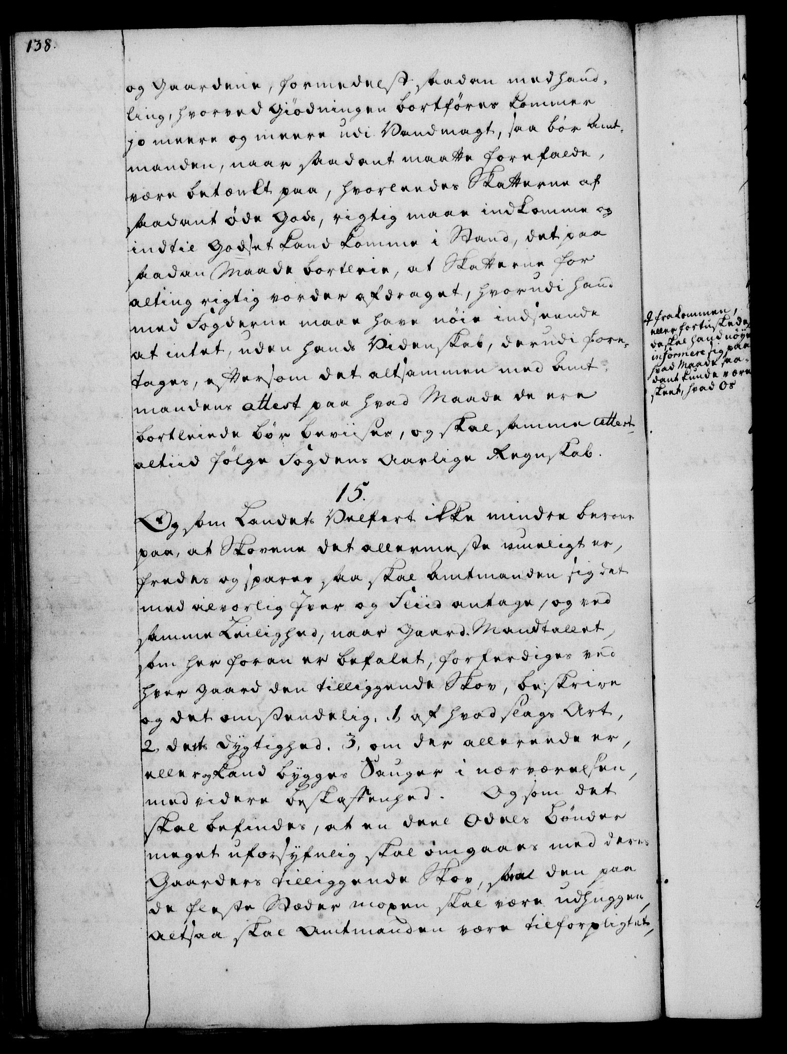 Rentekammeret, Kammerkanselliet, RA/EA-3111/G/Gg/Ggi/L0003: Norsk instruksjonsprotokoll med register (merket RK 53.36), 1751-1775, p. 138